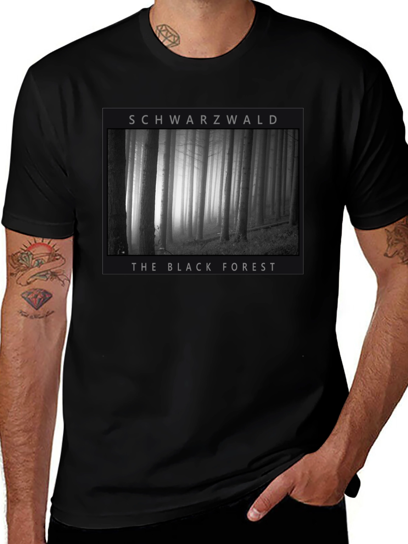 Variant 10 of Schwarzwald Black Forest Graphic Tee
