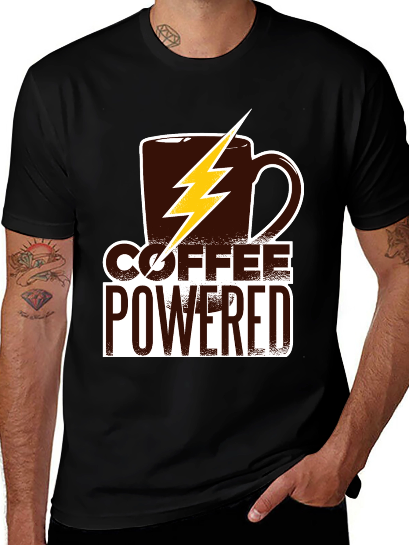 Coffee Powered Graphic T-Shirt
