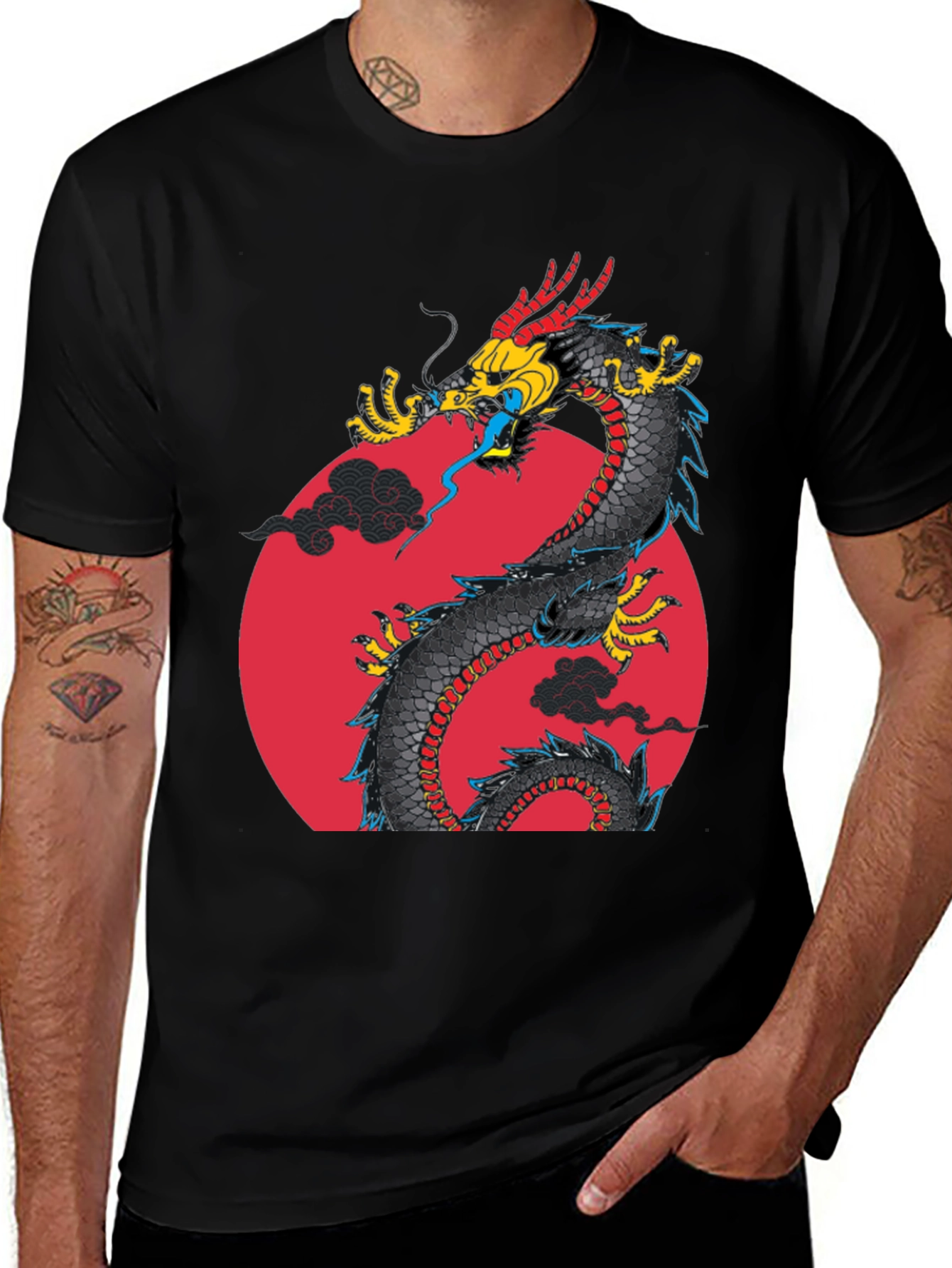 Black Dragon Graphic Tee
