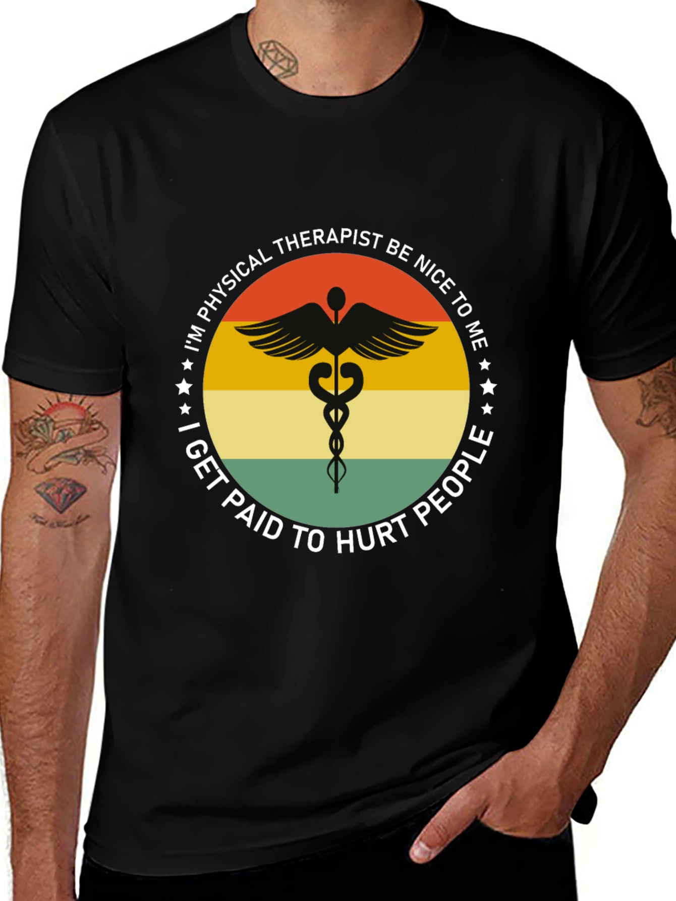 Variant 2 of Physical Therapist Funny T-Shirt