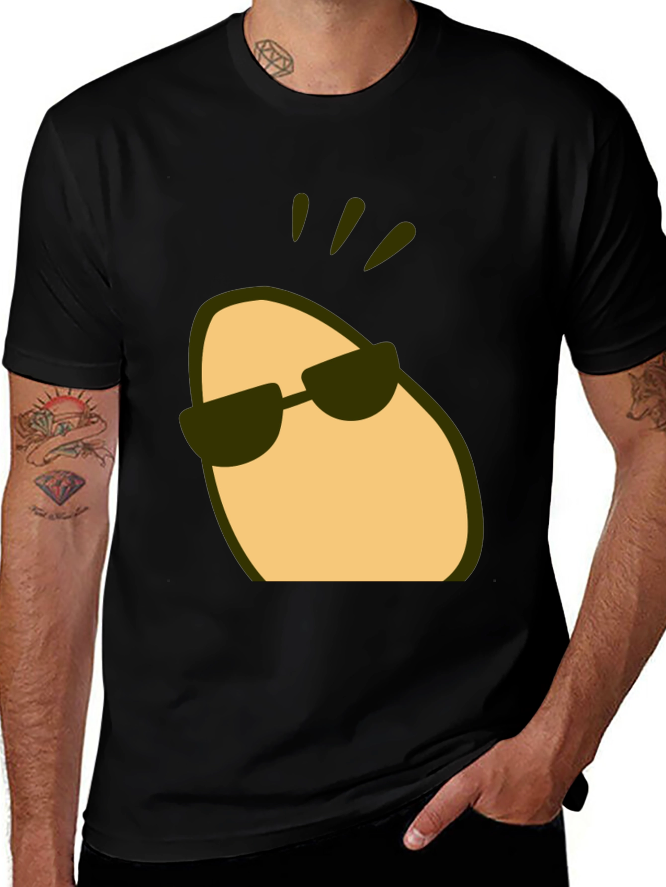 Variant 16 of Cool Potato Tee - Funny Cartoon Graphic T-Shirt