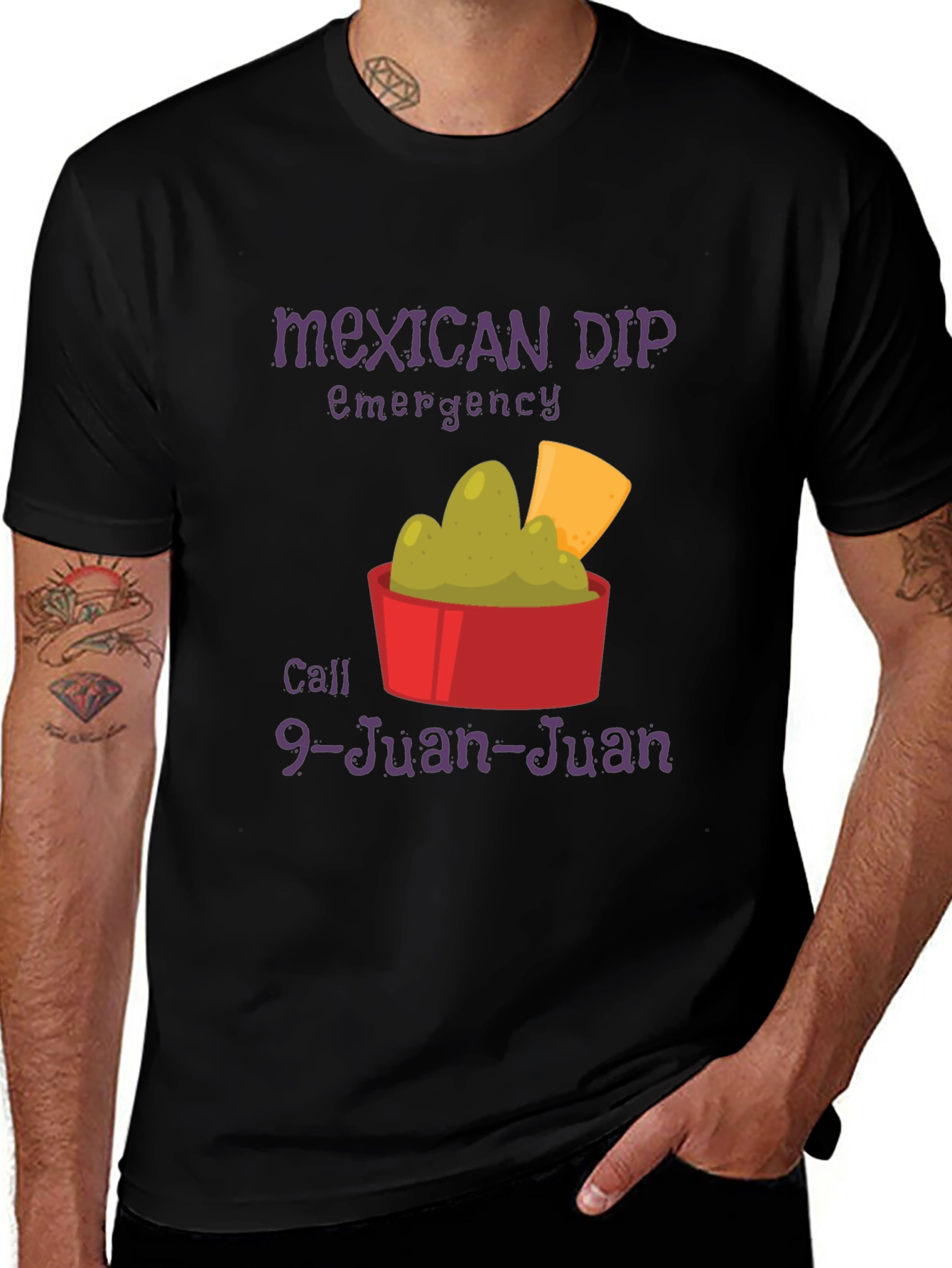 Variant 25 of Mexican Dip Emergency T-Shirt