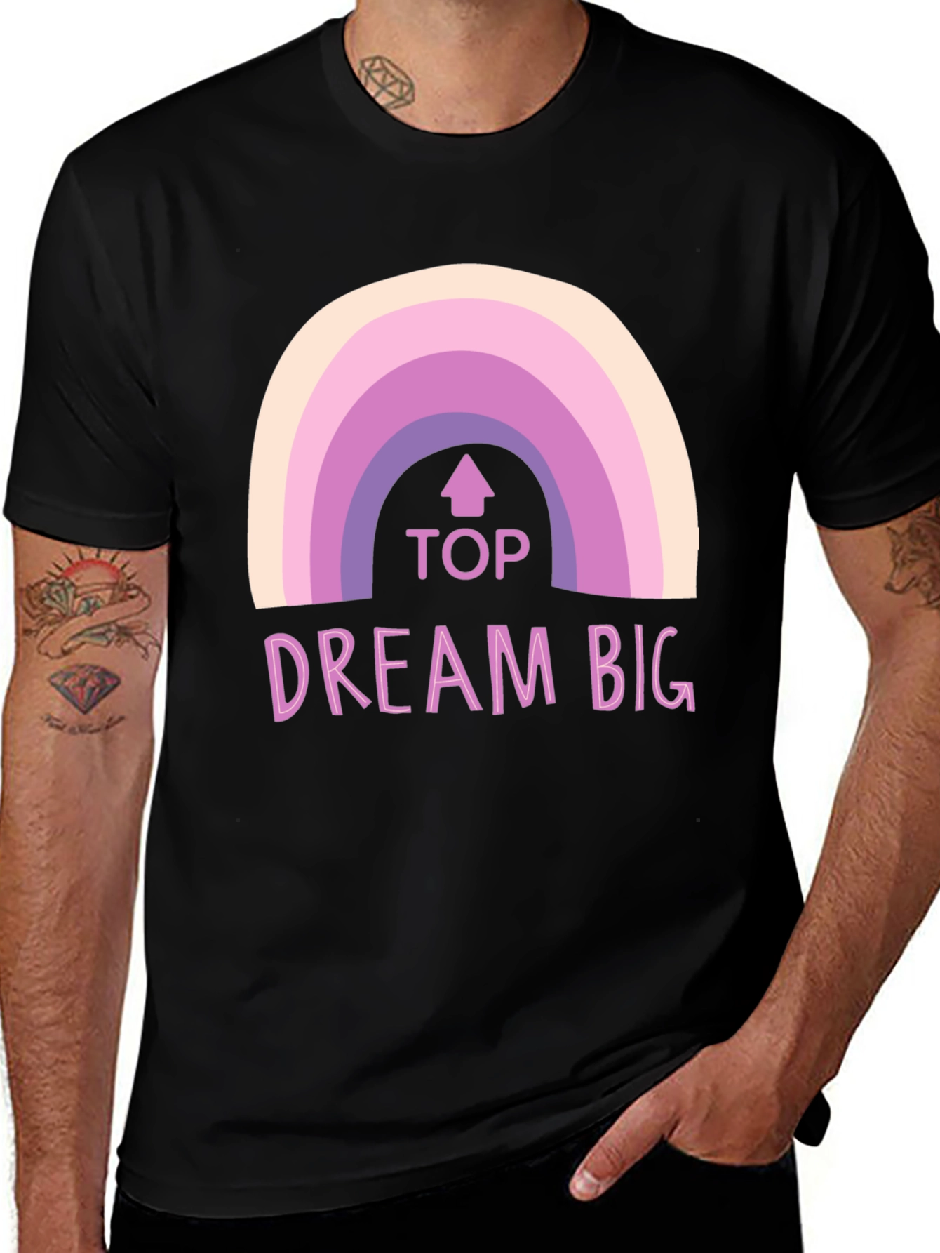 Variant 7 of Dream Big Graphic Tee - Stylish Comfort