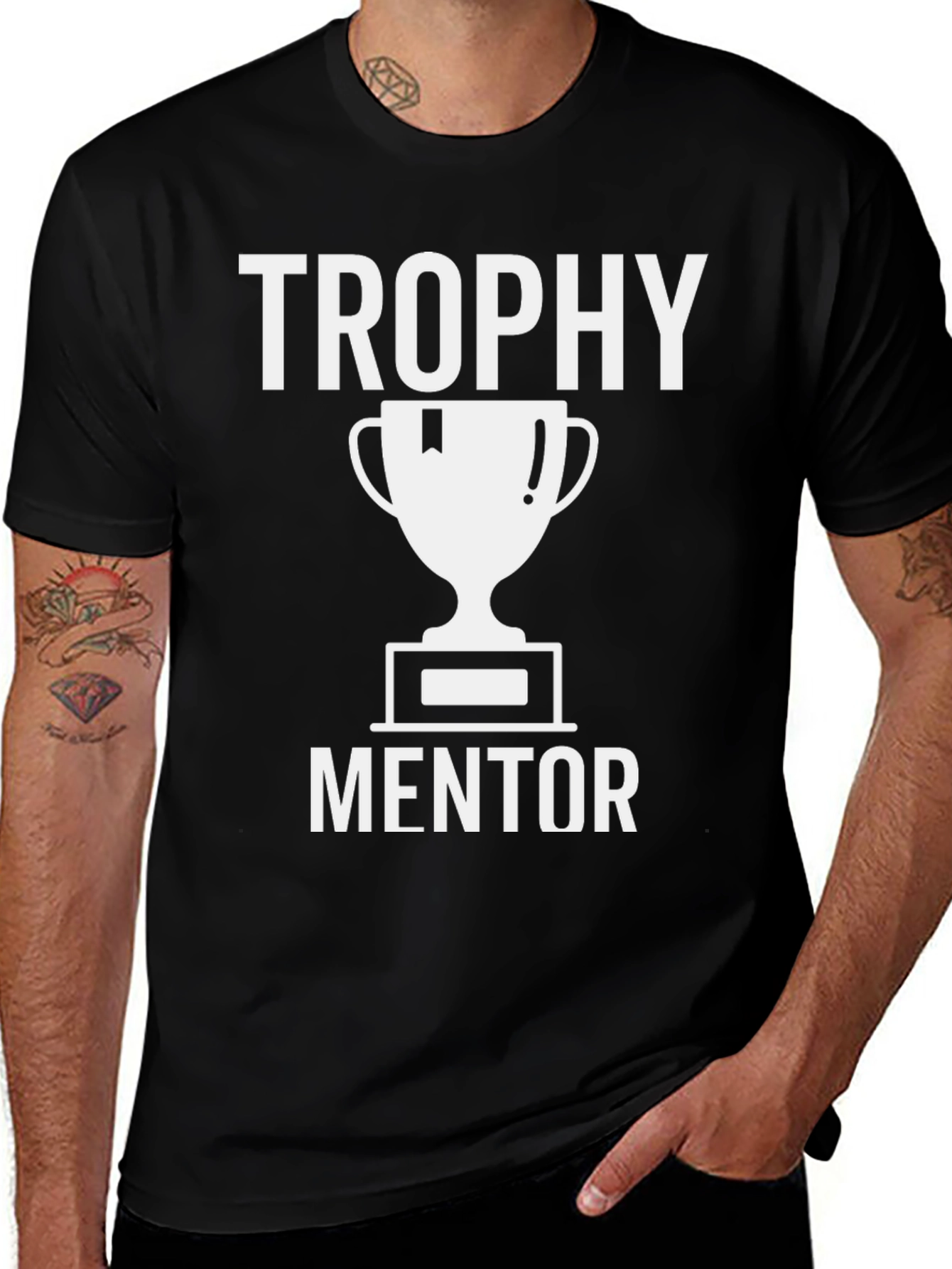 Trophy Mentor T-Shirt - Inspirational Gift