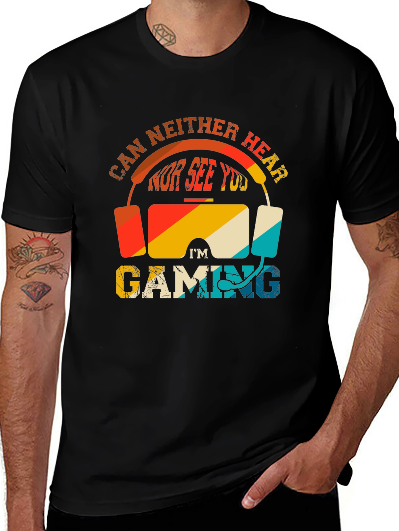Variant 30 of I'm Gaming T-Shirt - Gamer Headset Design