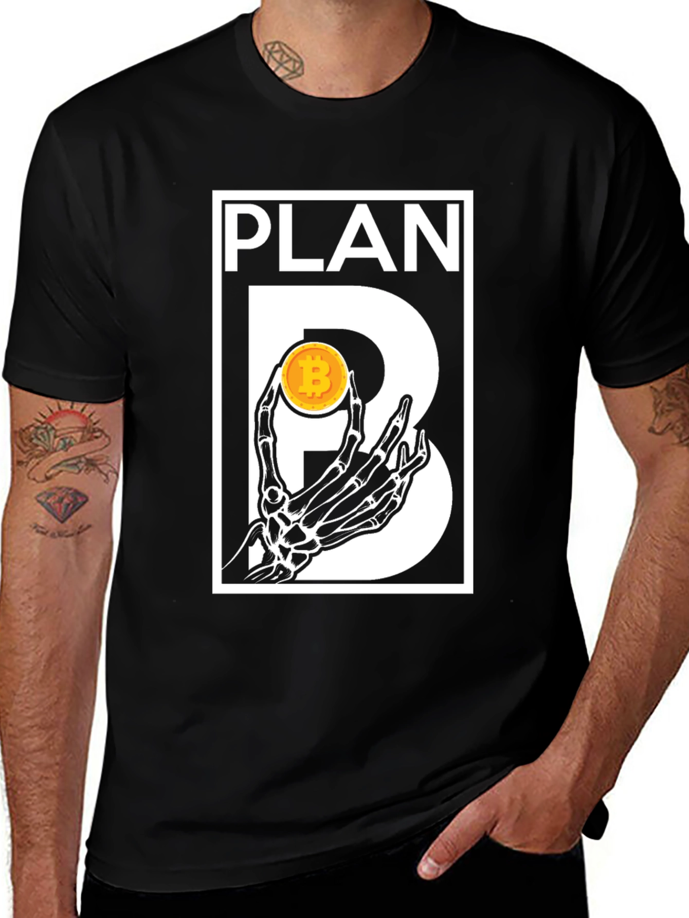 Plan B Bitcoin Graphic Tee