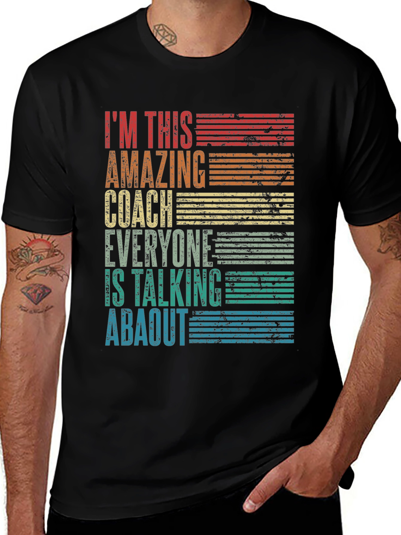 Variant 22 of Amazing Coach T-Shirt - Retro Style!