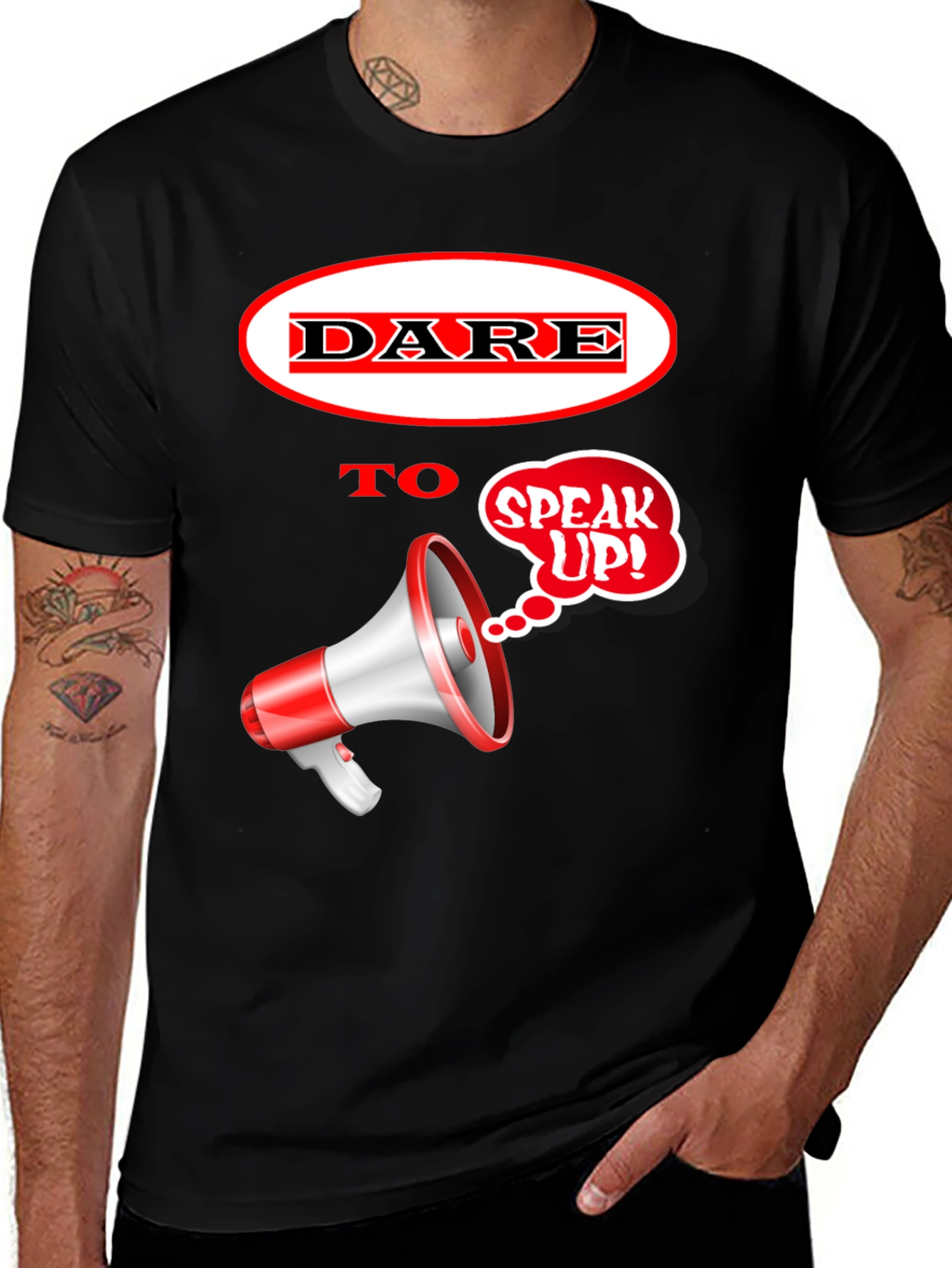 Variant 9 of DARE to Speak Up! Graphic T-Shirt
