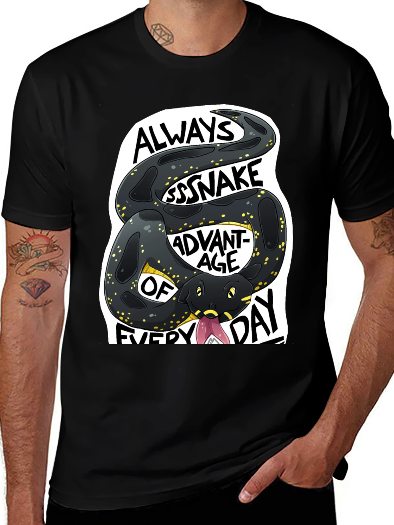 Variant 20 of Always Ssssnake Advantage T-Shirt