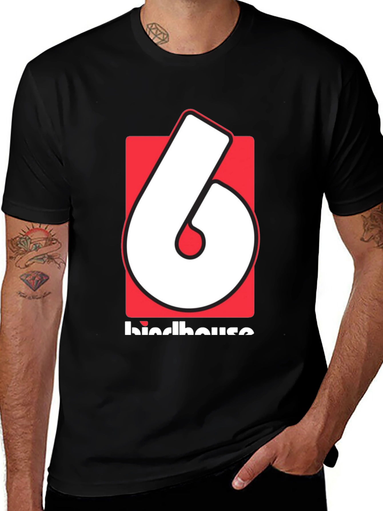 Birdhouse Skateboards T-Shirt - Number 6 Logo