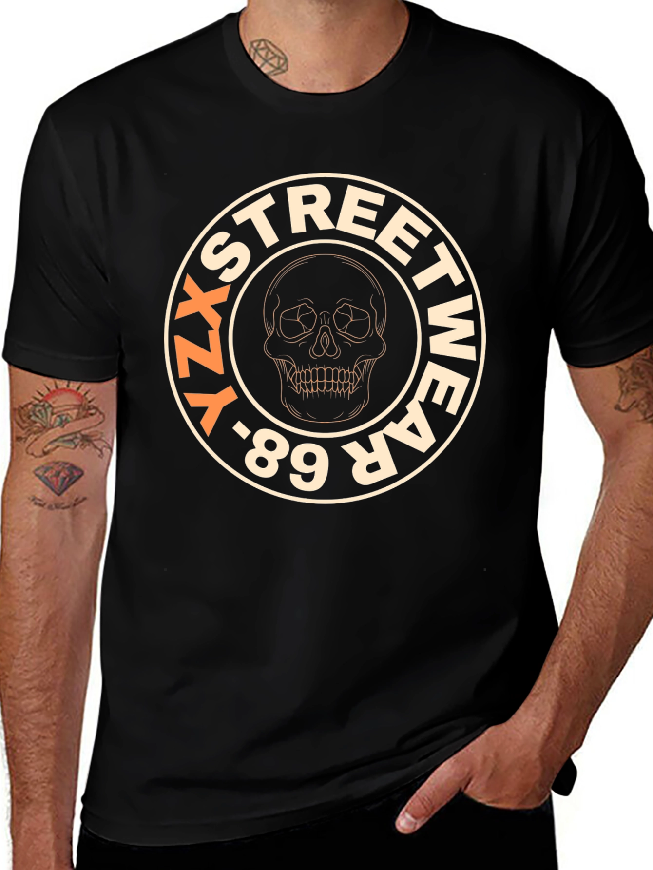 Variant 2 of YZXZ Streetwear 89 Graphic Tee