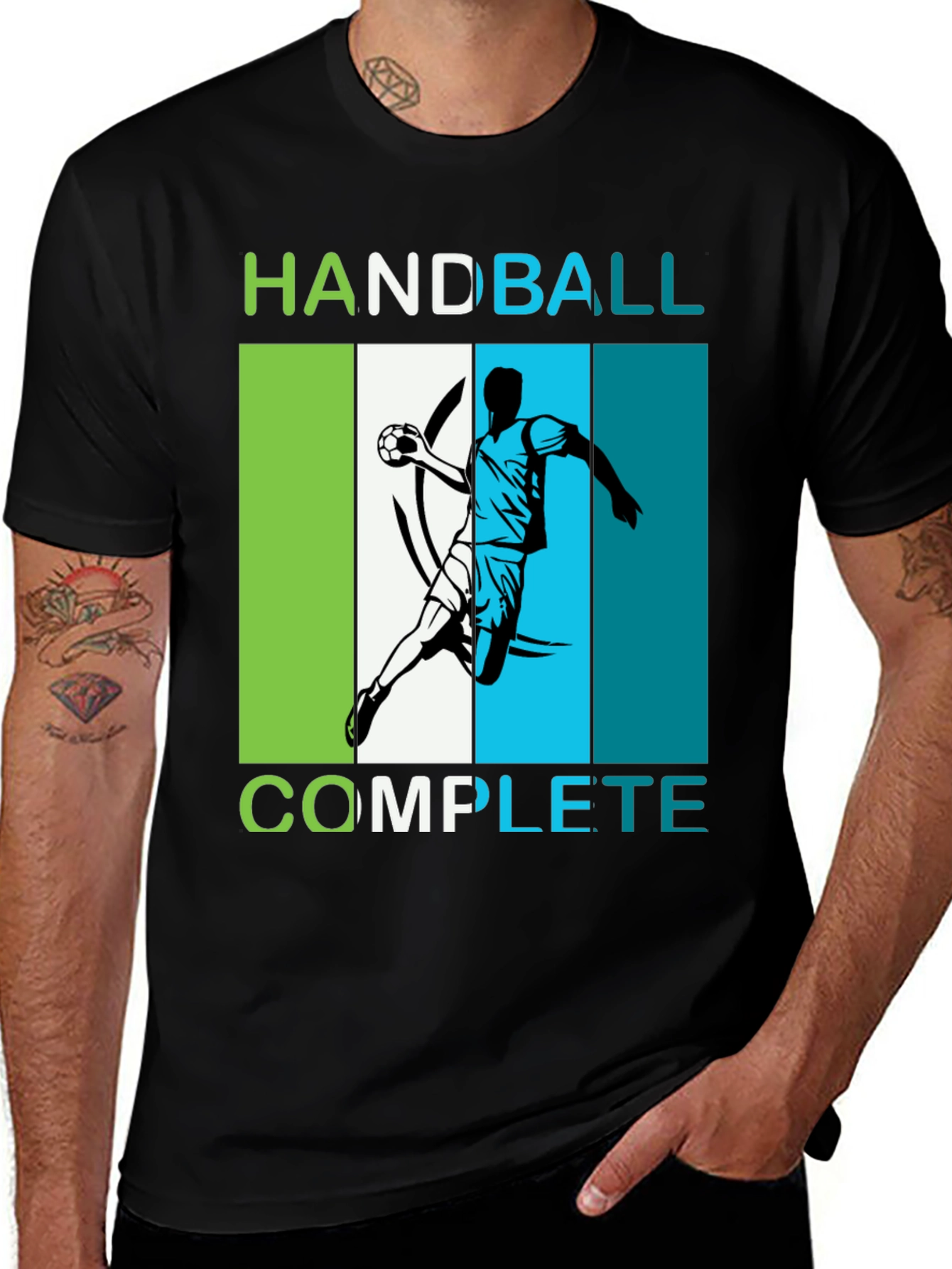 Variant 18 of Handball Complete Graphic T-Shirt