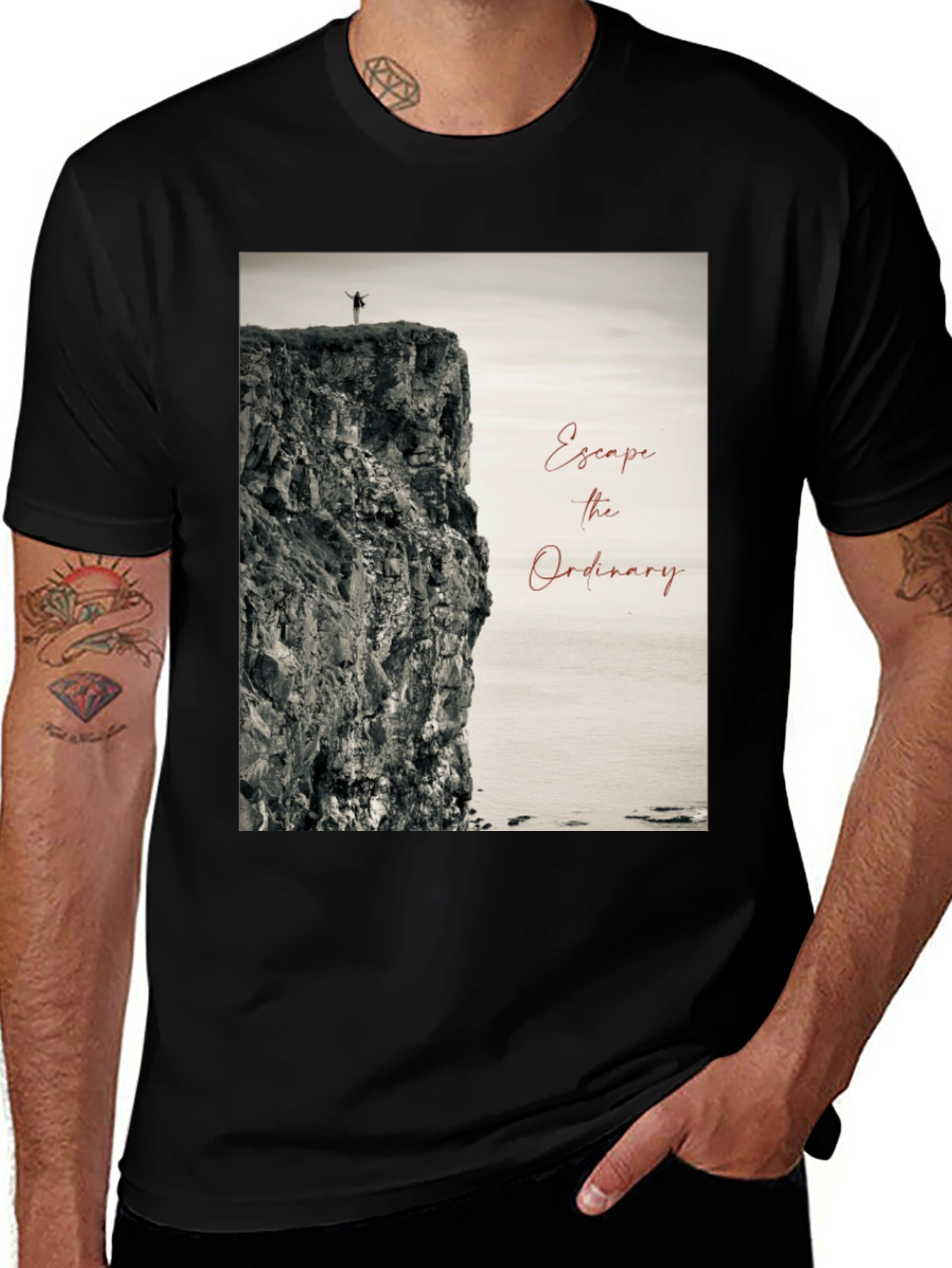 Variant 4 of Escape the Ordinary Graphic T-Shirt