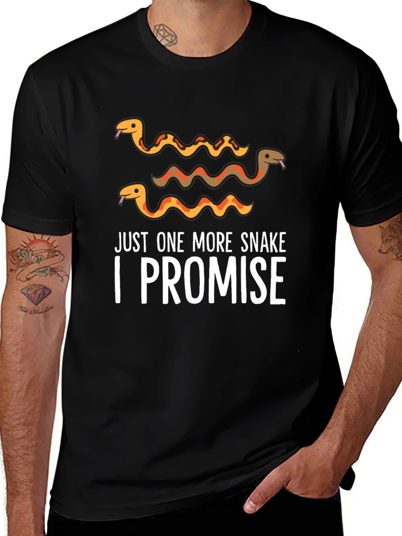 Variant 5 of Funny Snake Lover T-Shirt