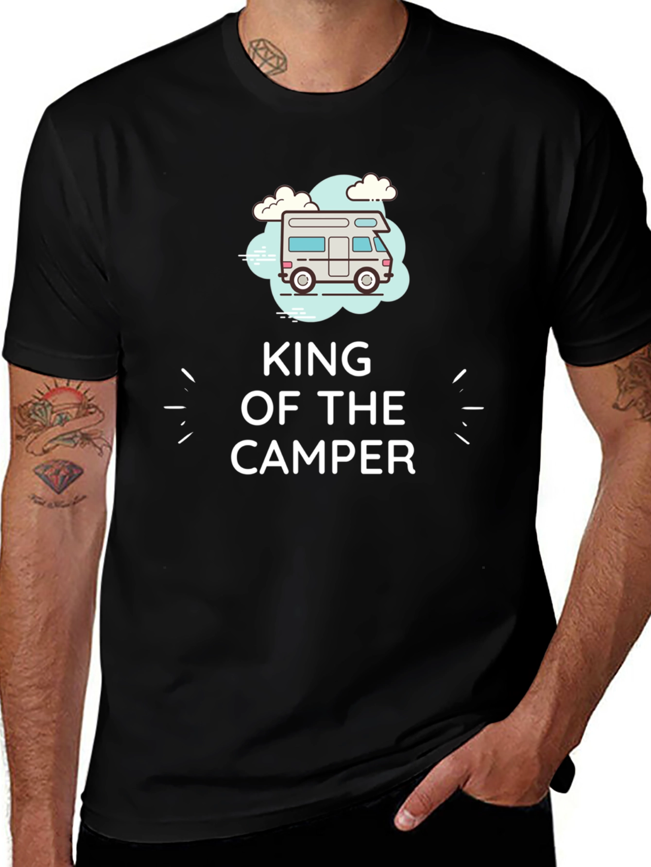 Variant 5 of King of the Camper Graphic T-Shirt