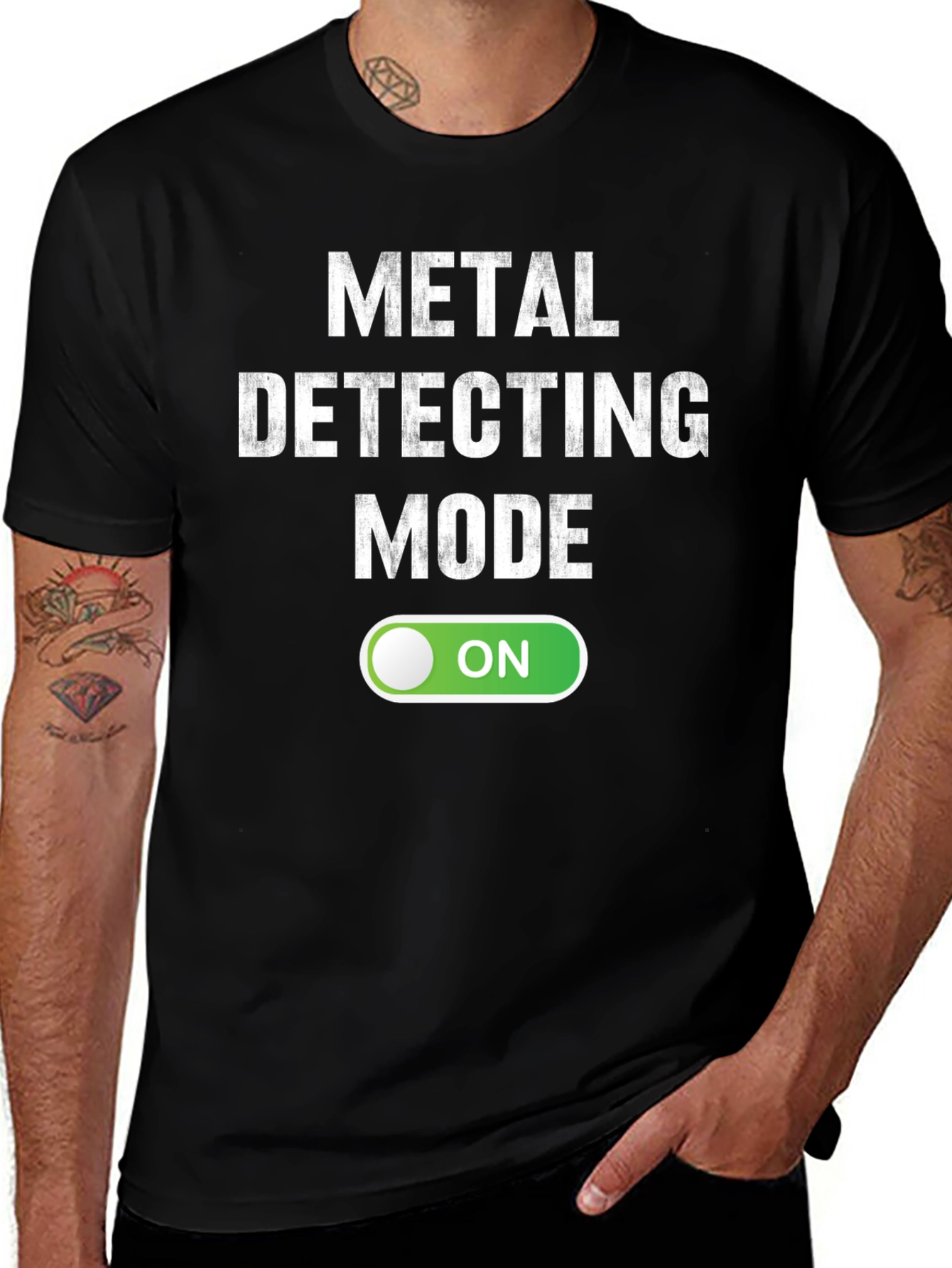 Variant 14 of Metal Detecting Mode On T-Shirt