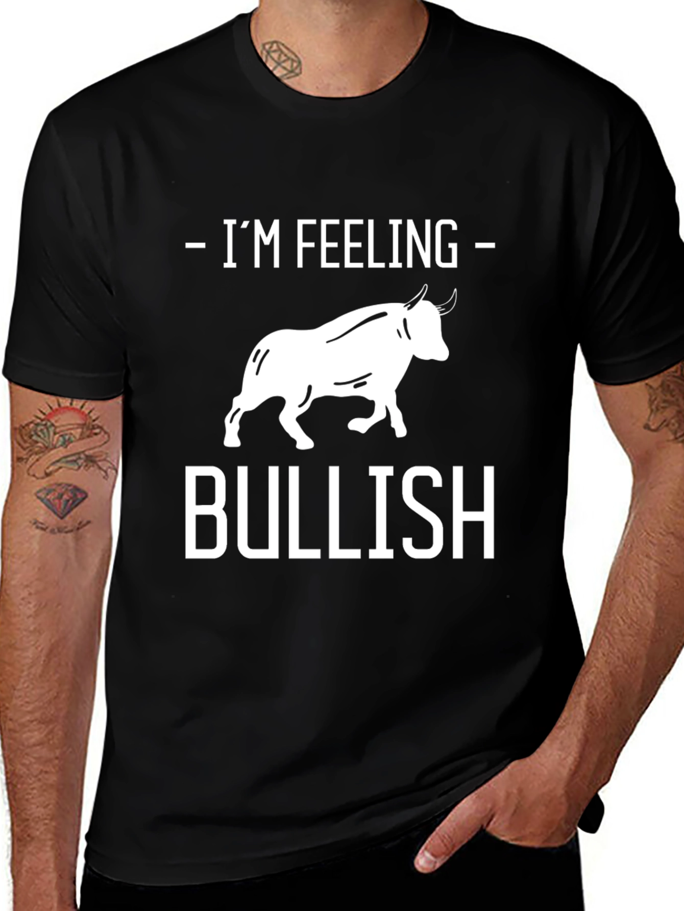Variant 26 of I'm Feeling Bullish Graphic T-Shirt