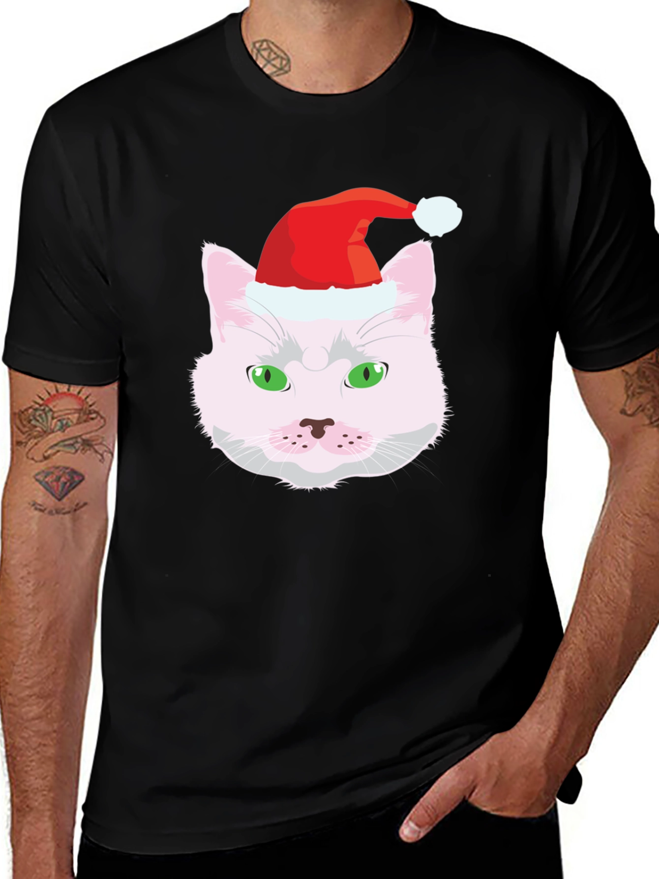 Variant 10 of Festive Cat T-Shirt