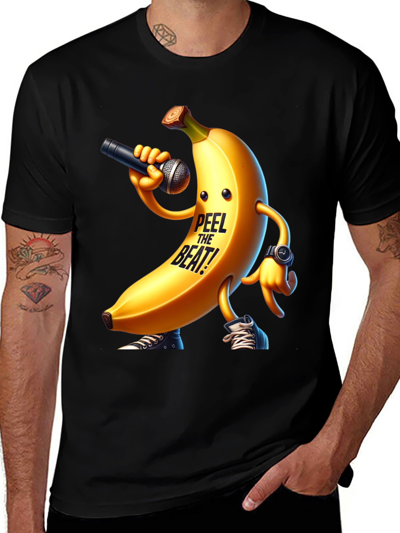 Variant 18 of Peel the Beat Banana T-Shirt