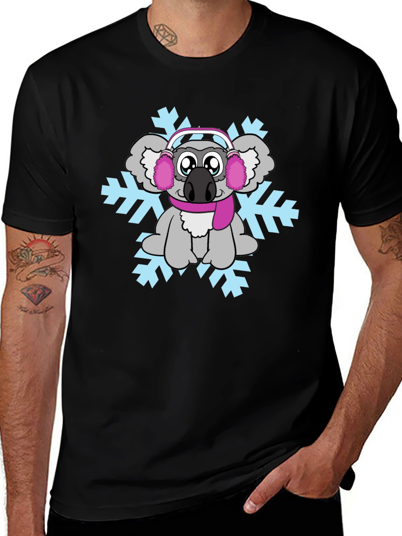 Variant 11 of Winter Koala T-Shirt