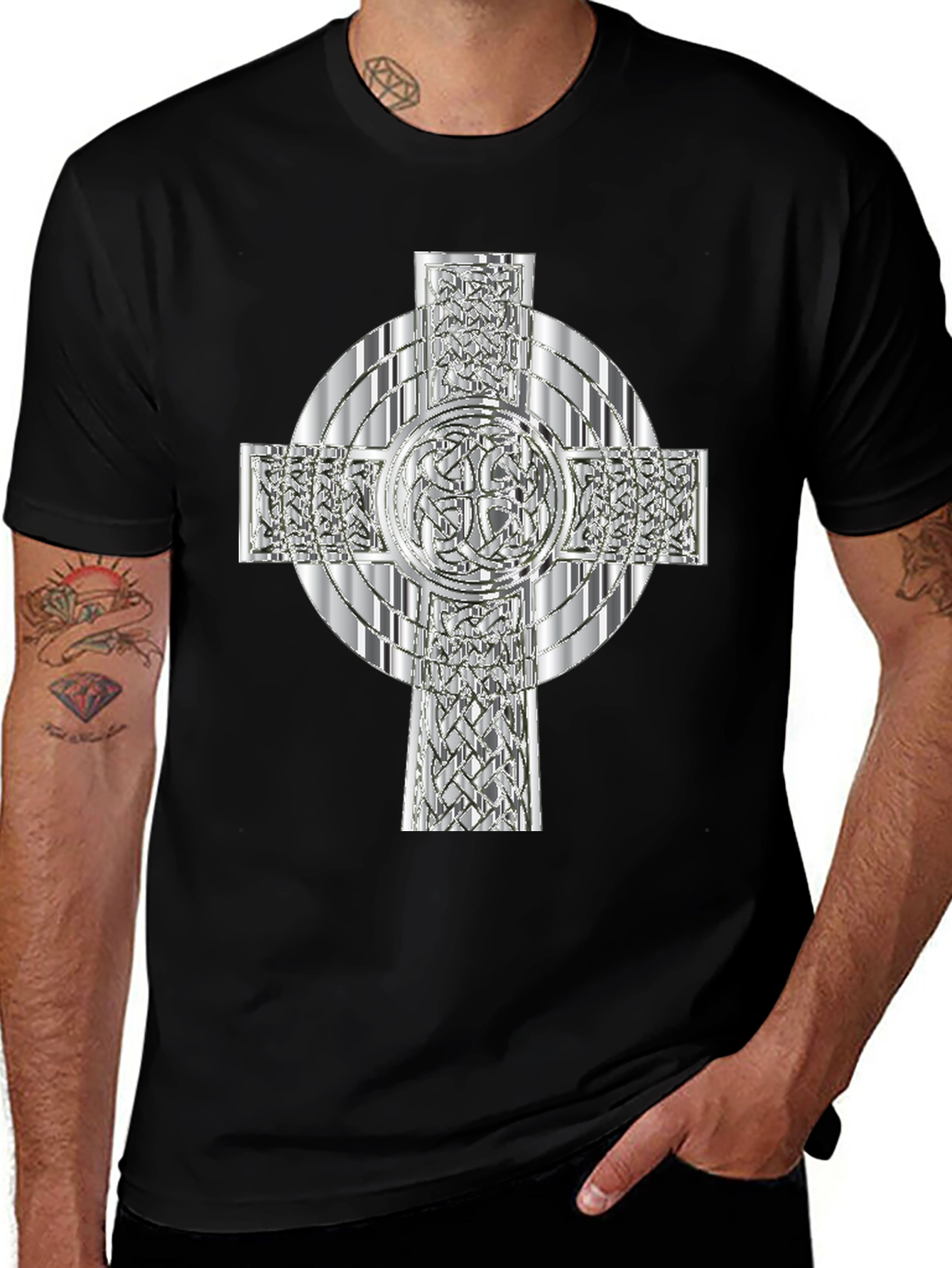 Celtic Cross Graphic Tee