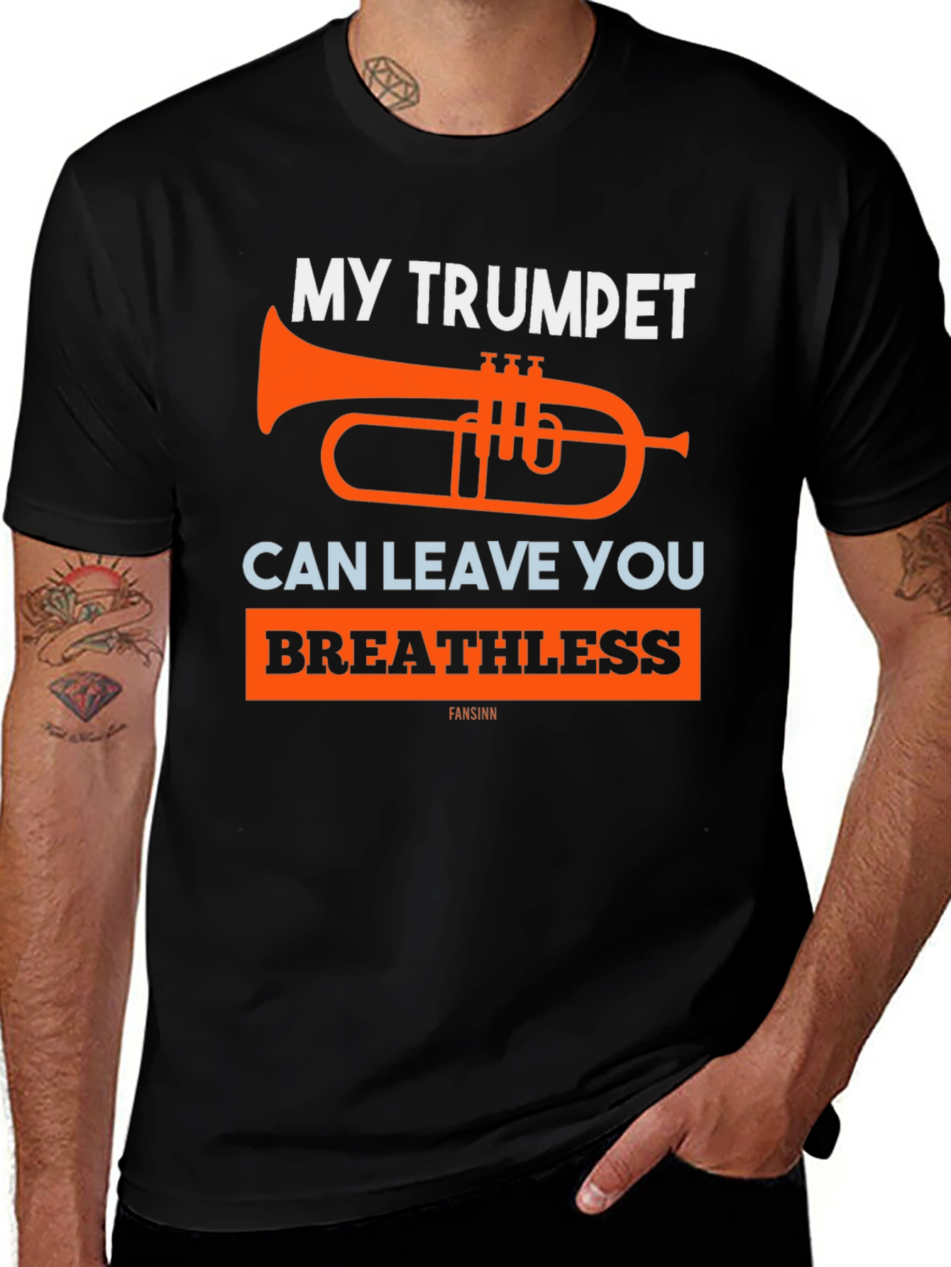 Variant 8 of My Trumpet Can Leave You Breathless T-Shirt