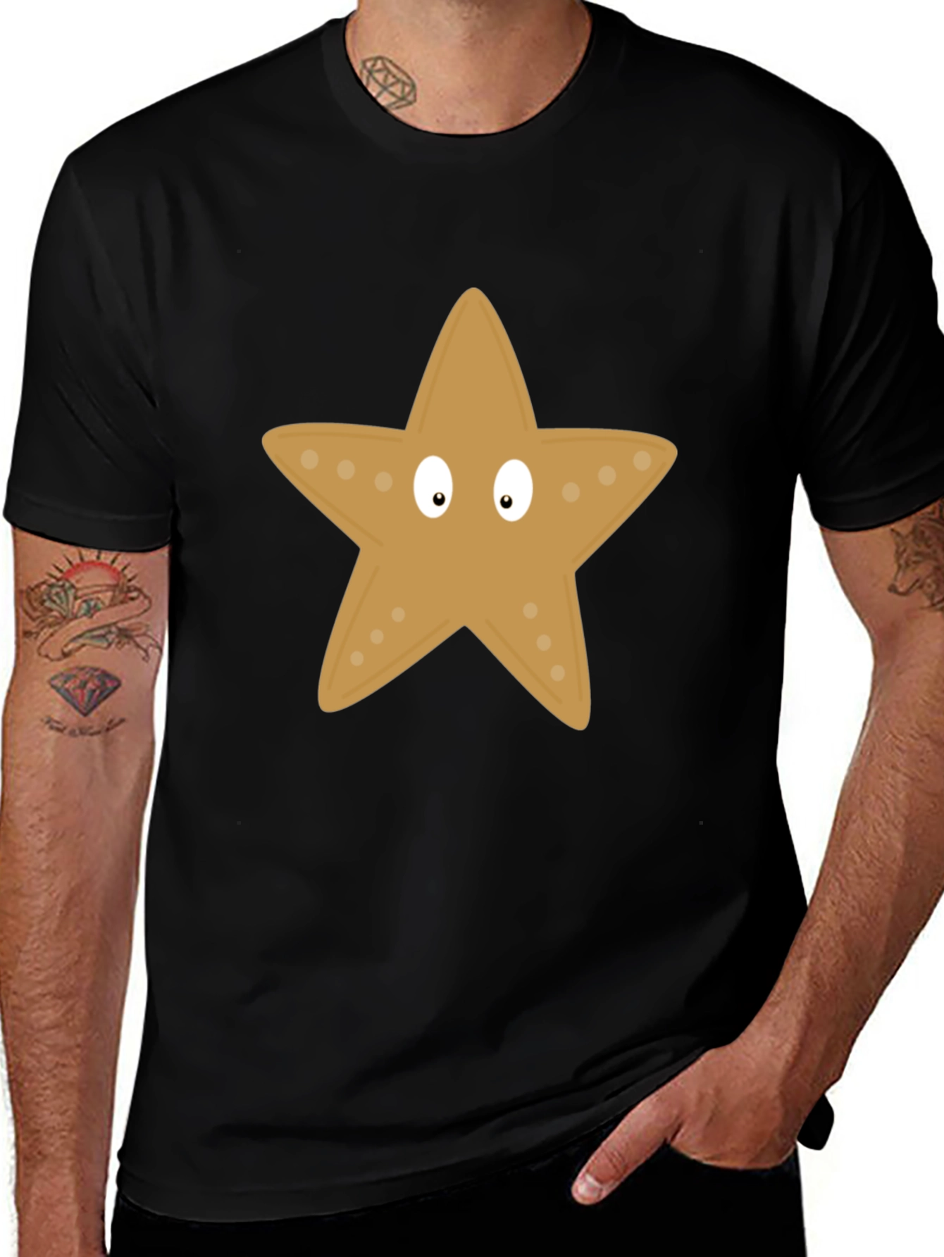 Starfish Graphic Tee - Casual Comfort