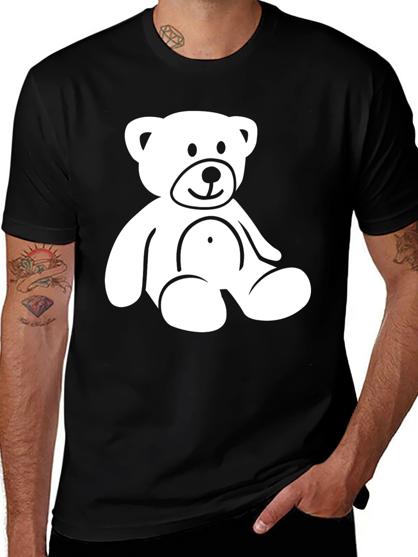 Variant 12 of Cute Teddy Bear Graphic T-Shirt