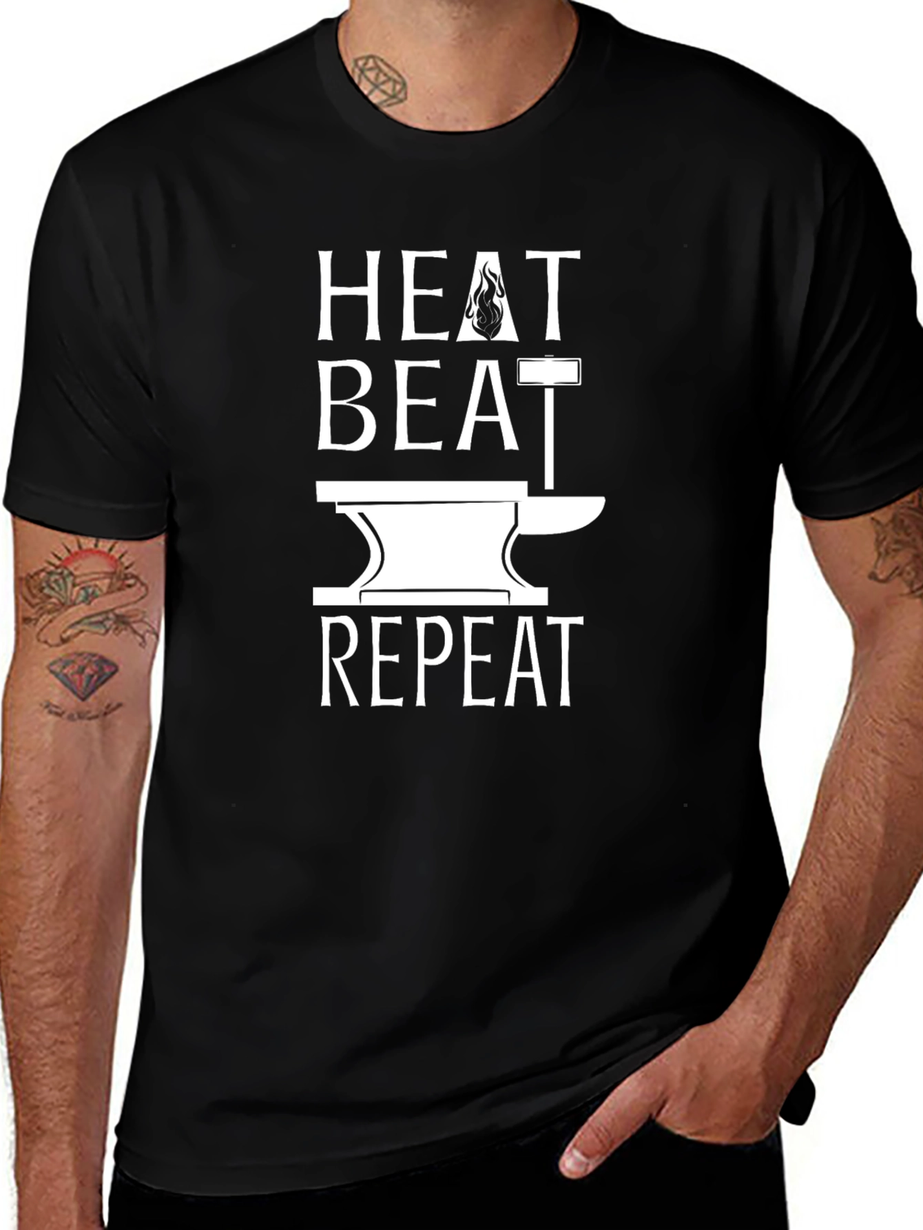 Heat Beat Repeat Blacksmith T-Shirt