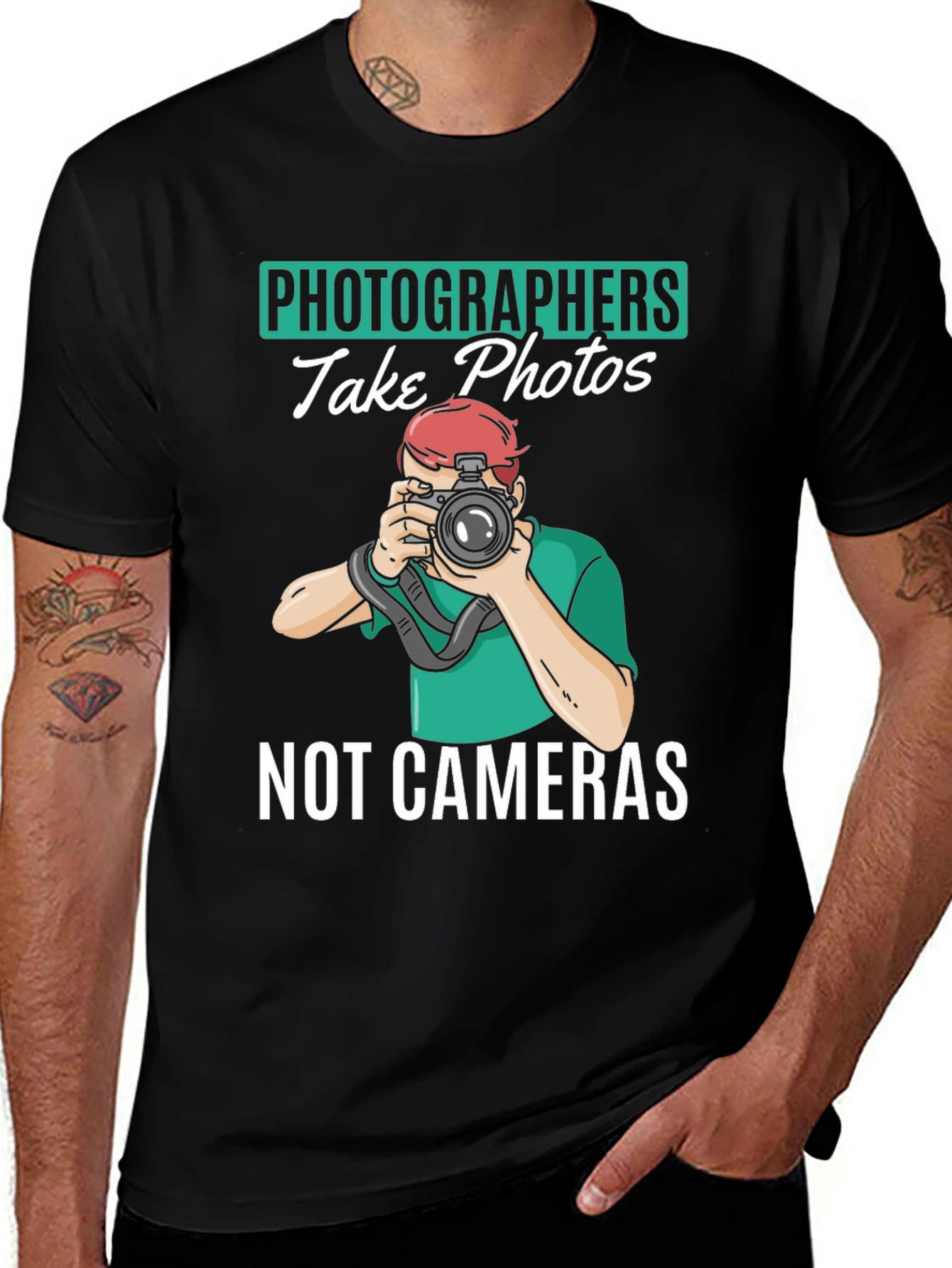 Variant 19 of Photographers Take Photos Graphic T-Shirt
