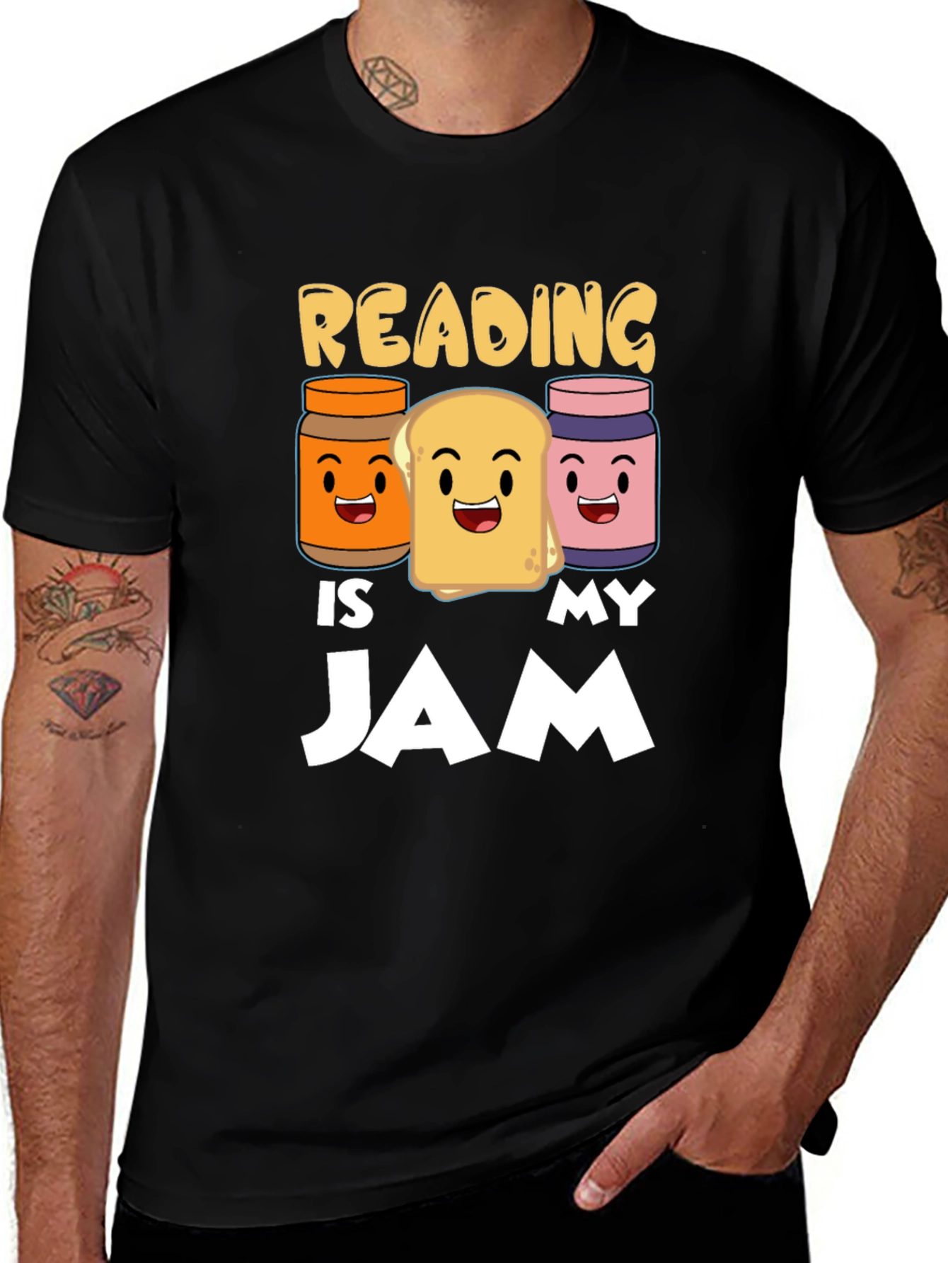 Variant 29 of Reading Is My Jam T-Shirt - Book Lover Tee