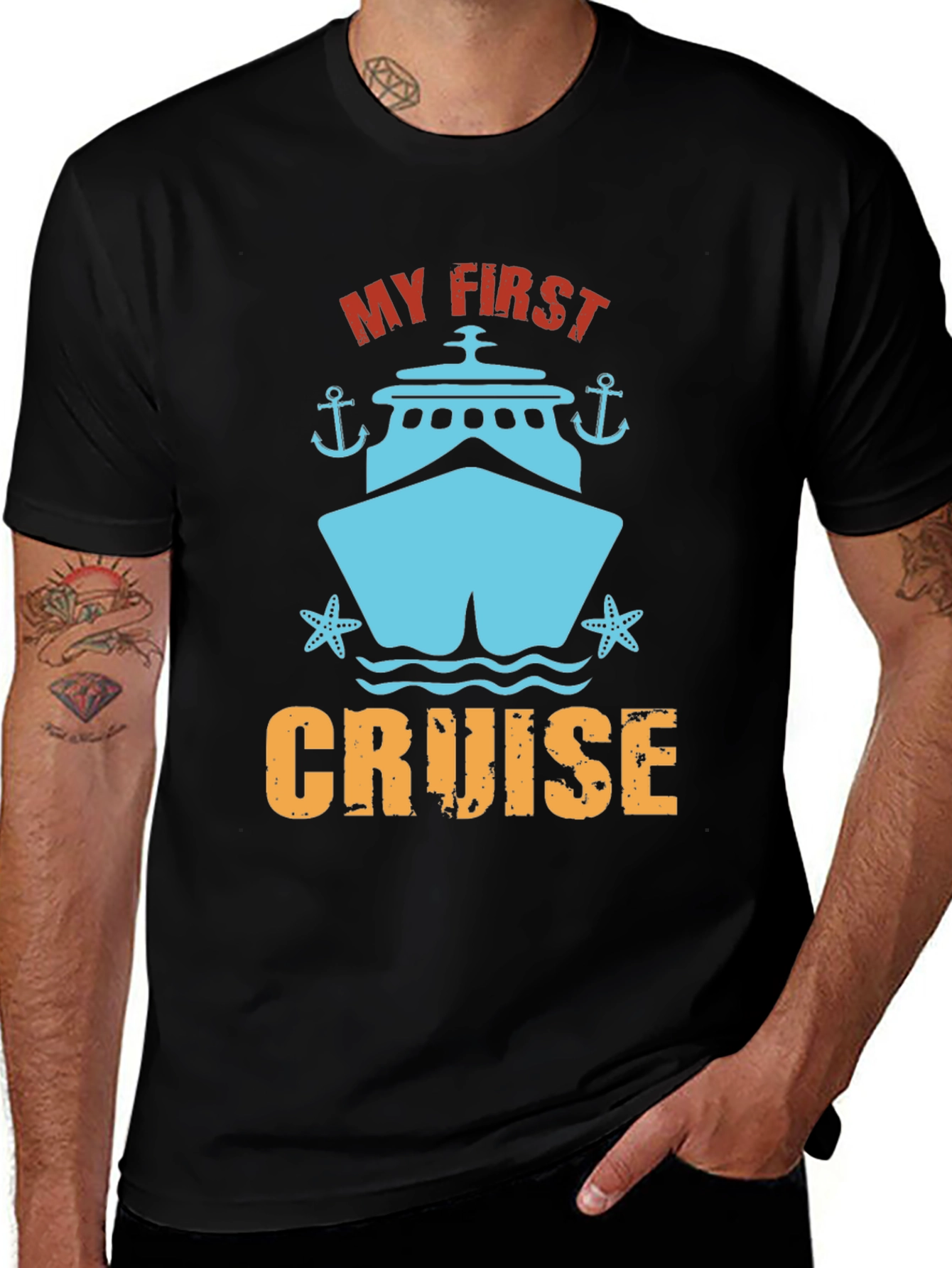 My First Cruise T-Shirt - Vacation Souvenir
