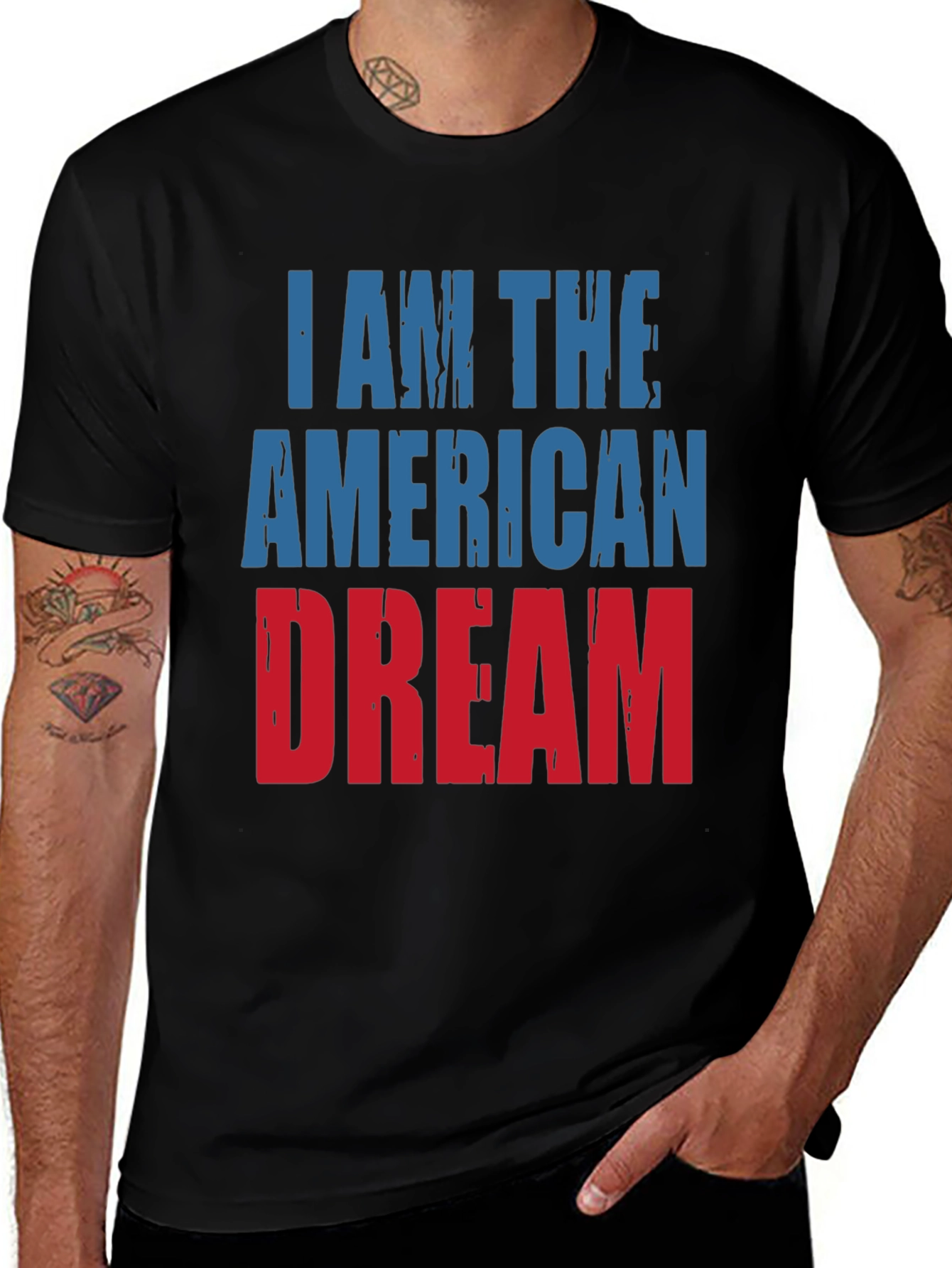 Variant 8 of American Dream Graphic Tee - Patriotic T-Shirt