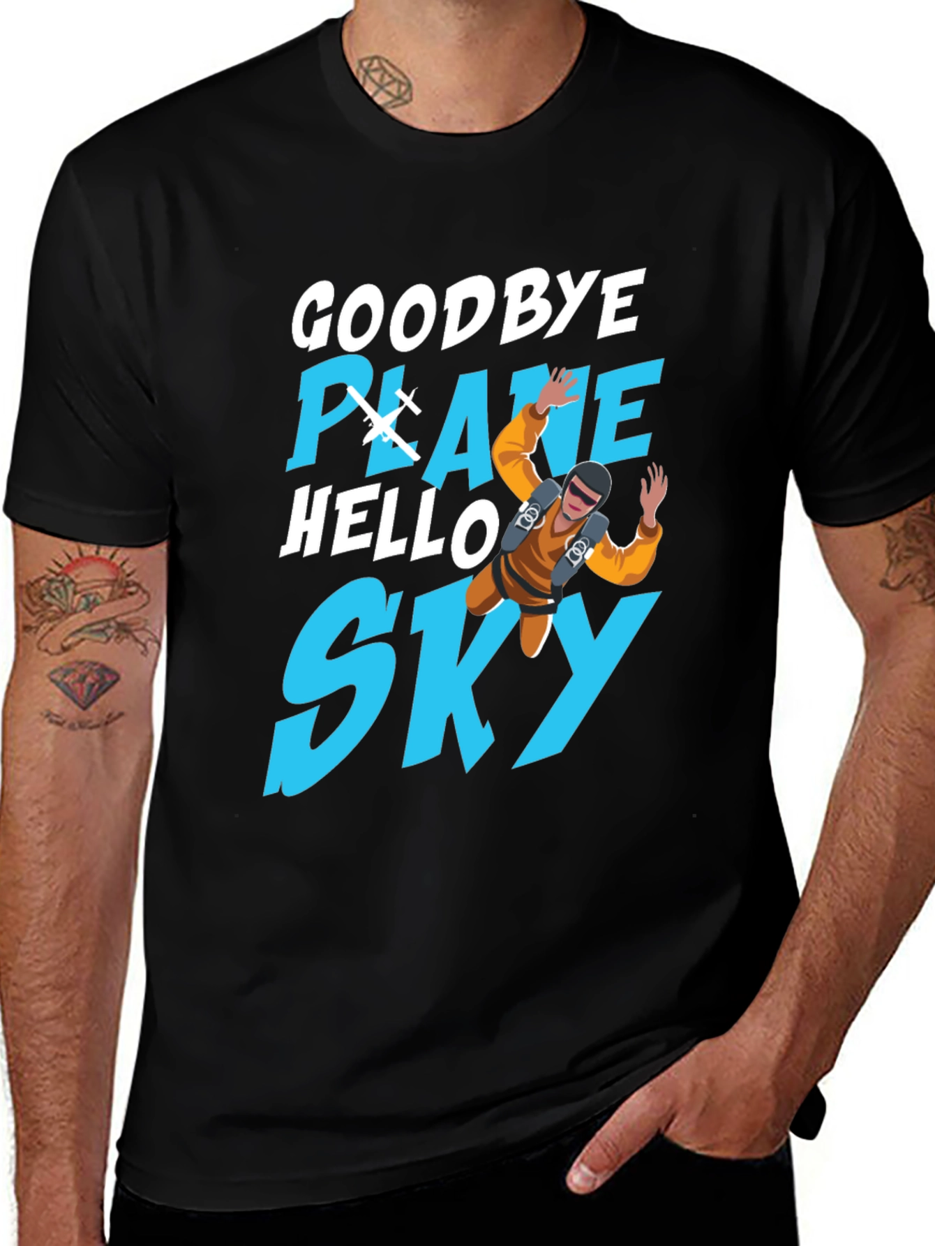 Goodbye Plane, Hello Sky T-Shirt
