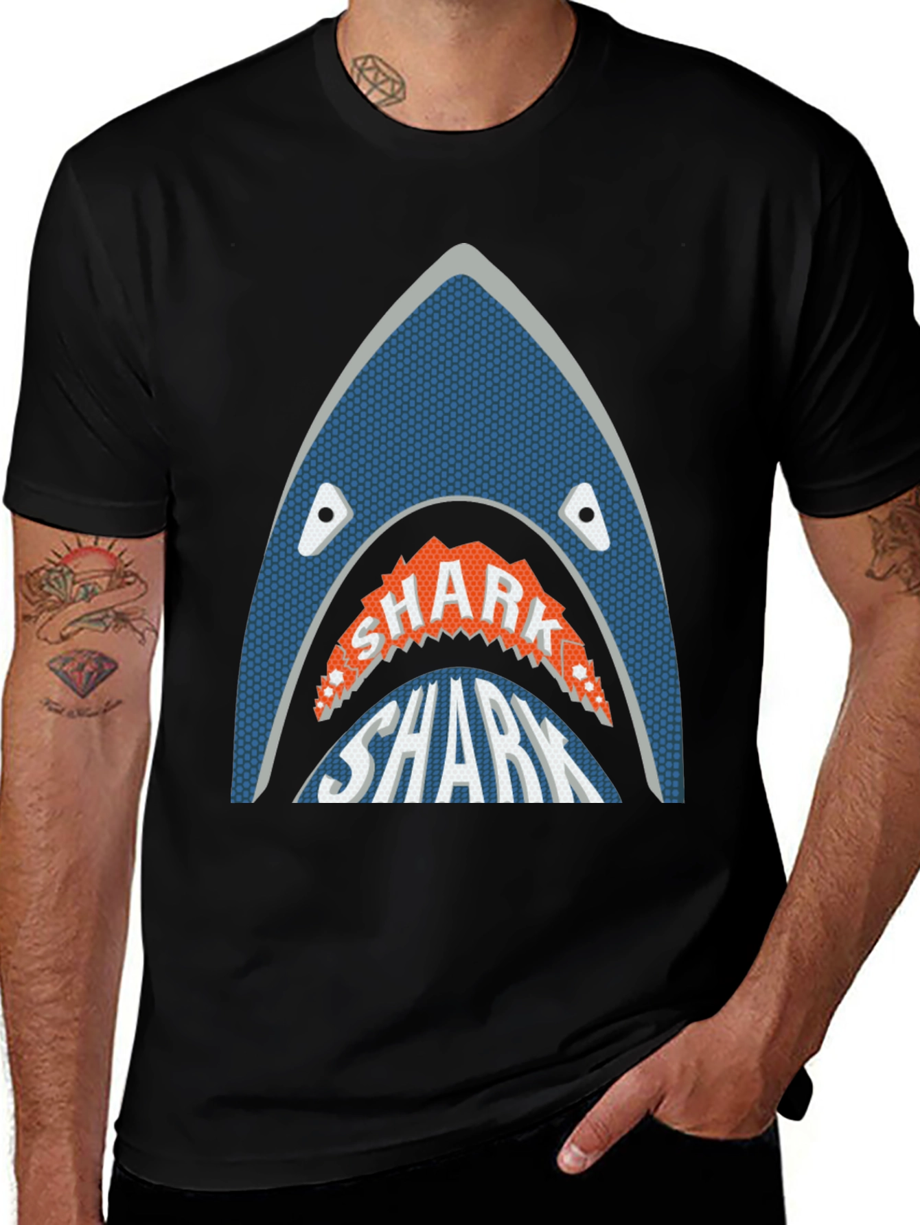 Variant 21 of Shark Graphic Tee - Bold Statement Shirt