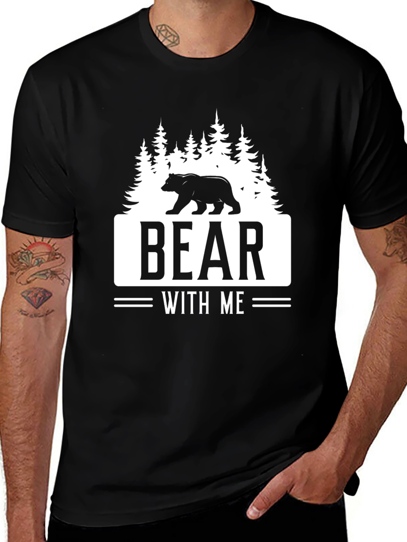 Variant 8 of Bear With Me Graphic T-Shirt
