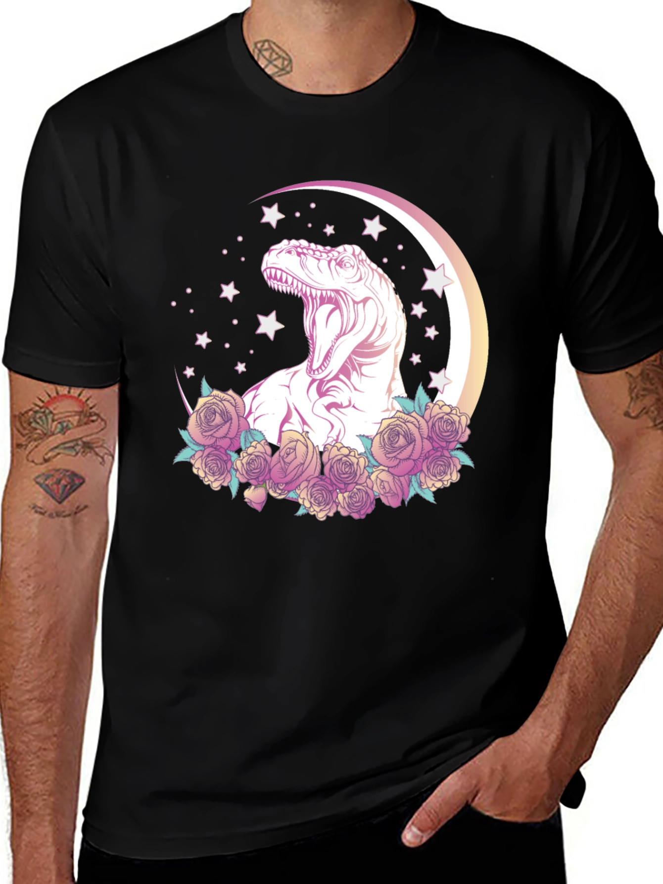 Variant 20 of Dino Moon T-Shirt