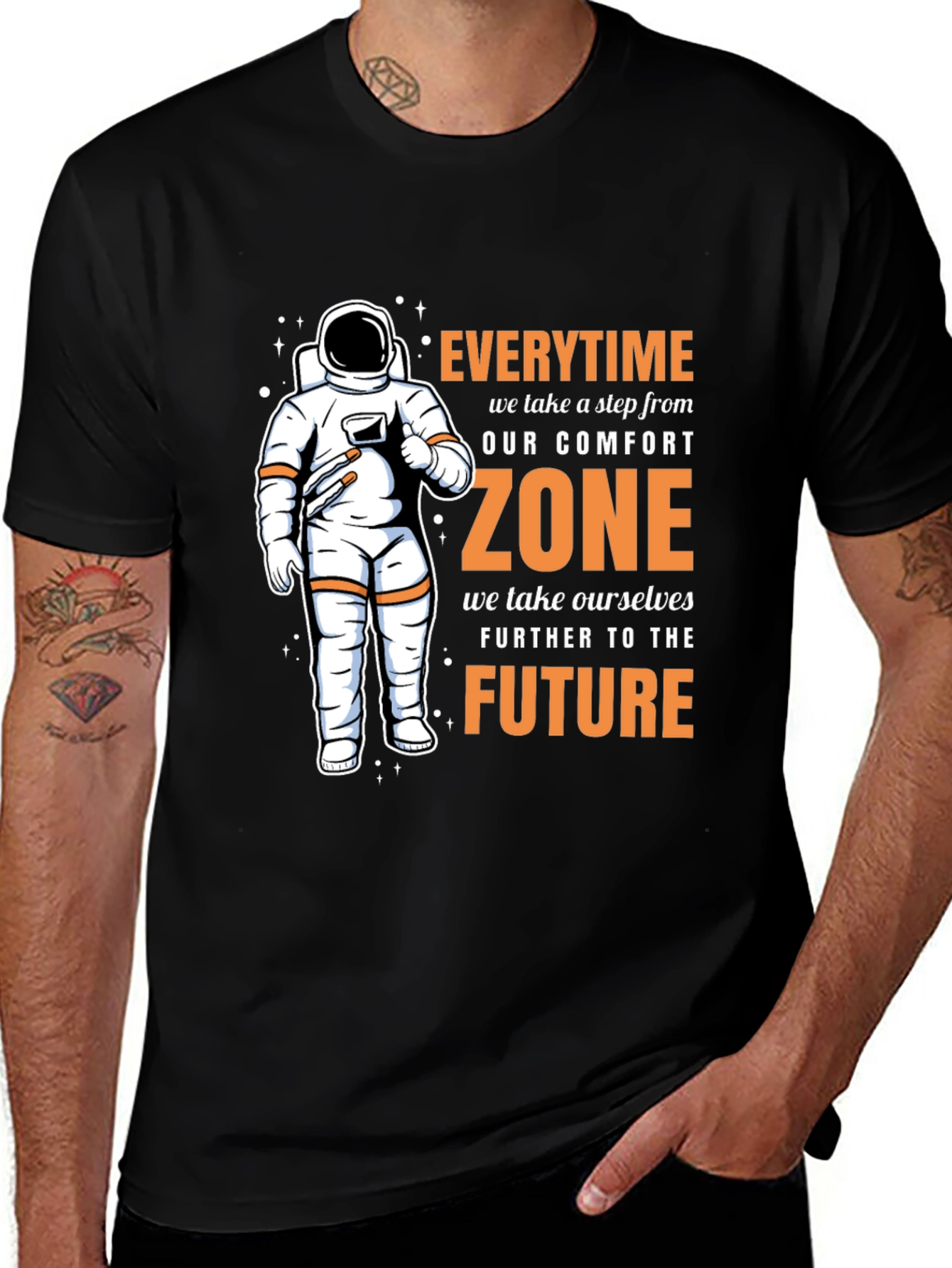 Variant 3 of Astronaut Comfort Zone T-Shirt