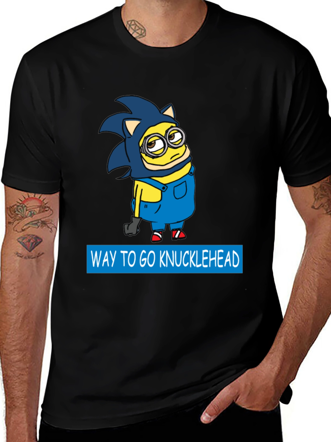 Variant 20 of Minion Sonic Knucklehead T-Shirt