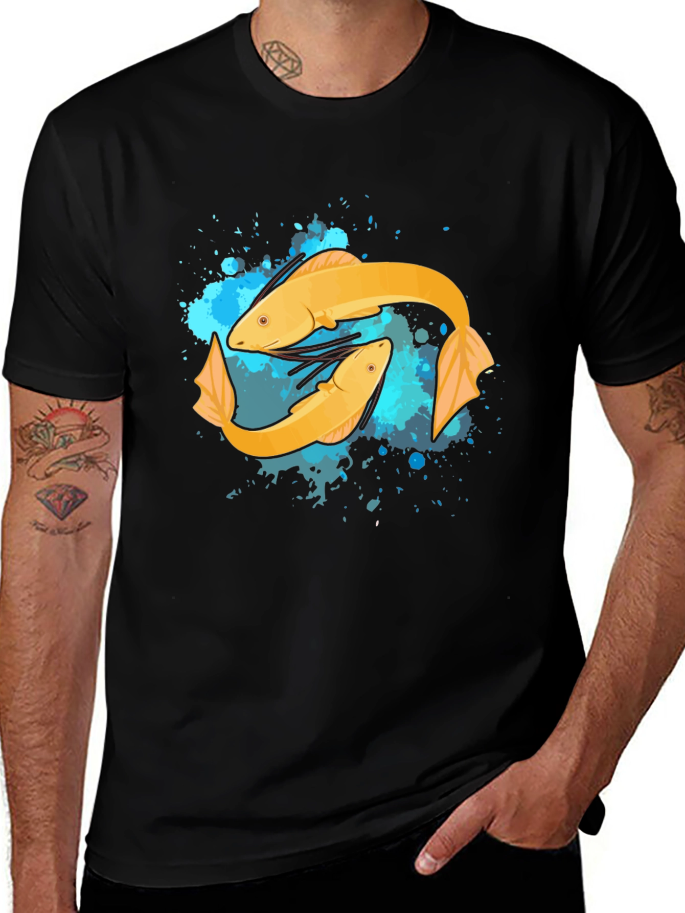 Variant 26 of Pisces Graphic T-Shirt - Zodiac Sign Tee