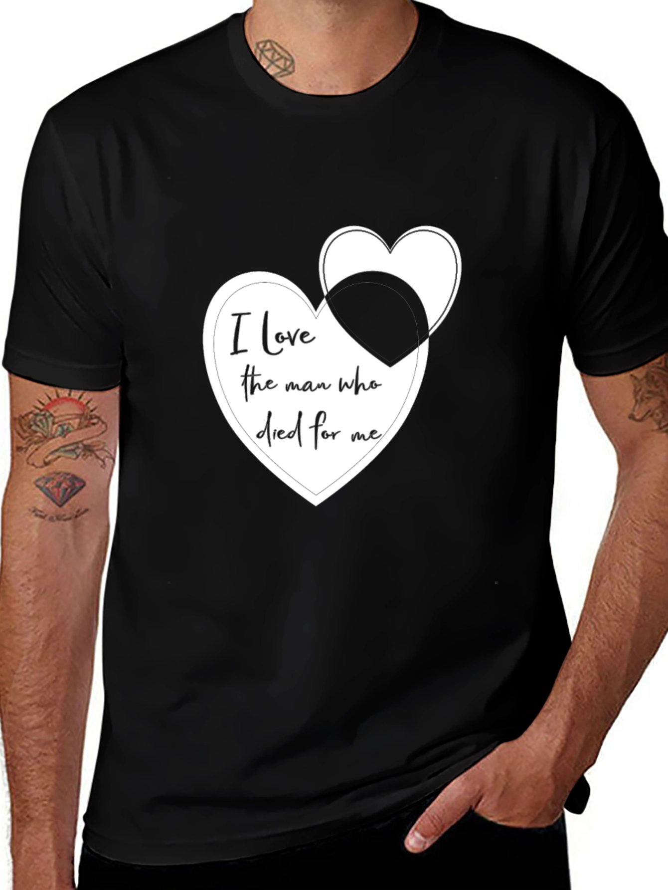 Variant 4 of I Love The Man Who Died For Me T-Shirt