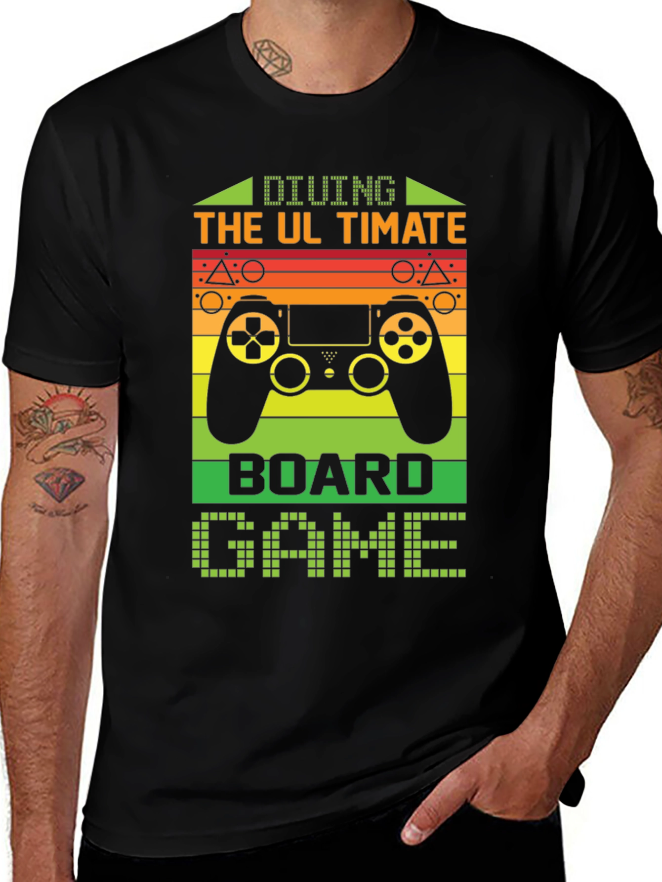 Level Up Your Style: Gaming Board Game T-Shirt