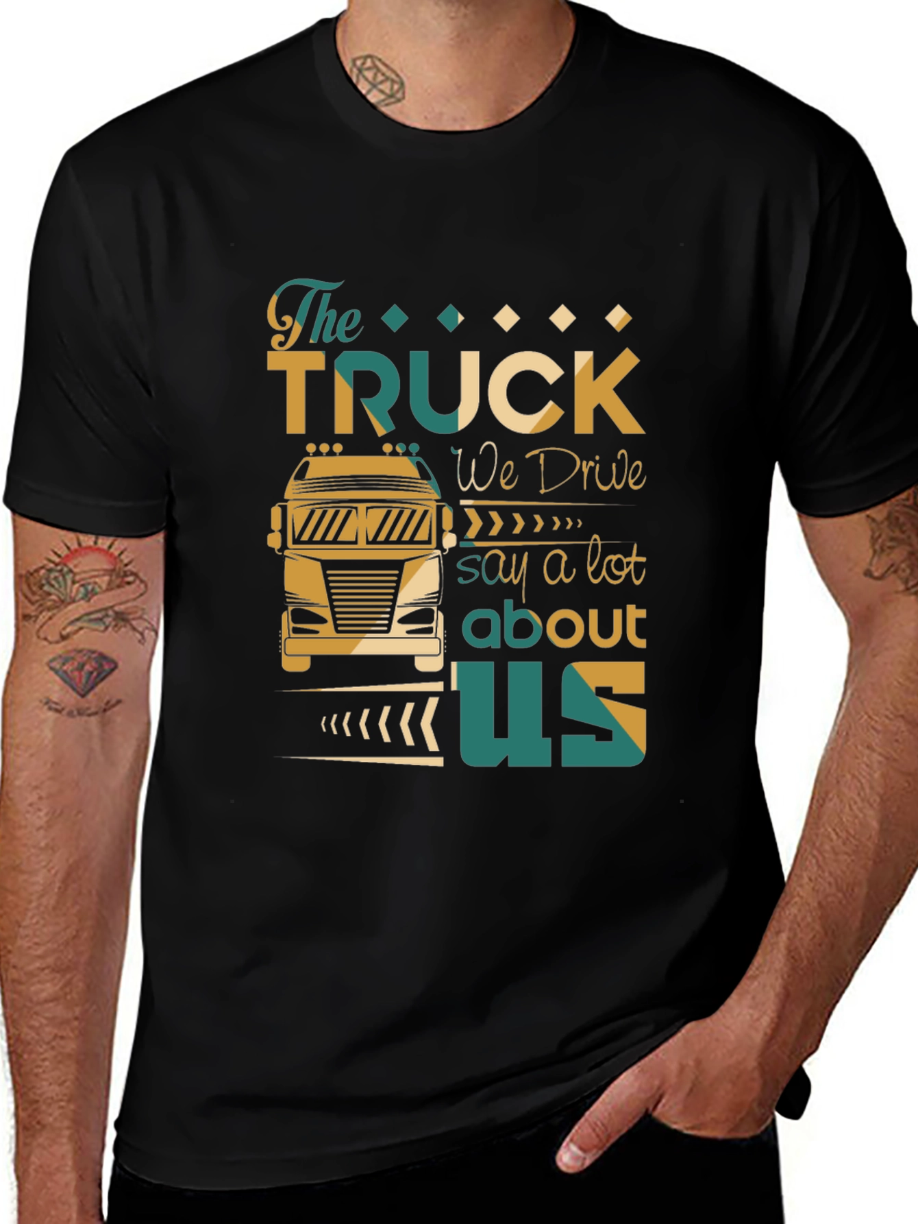 Variant 19 of The Truck We Drive Tee - Trucker Pride Shirt