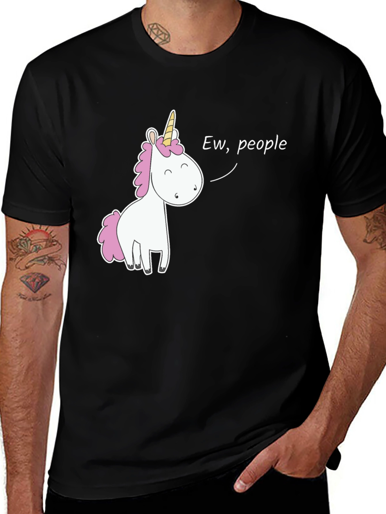 Variant 9 of Ew, People Unicorn Graphic Tee
