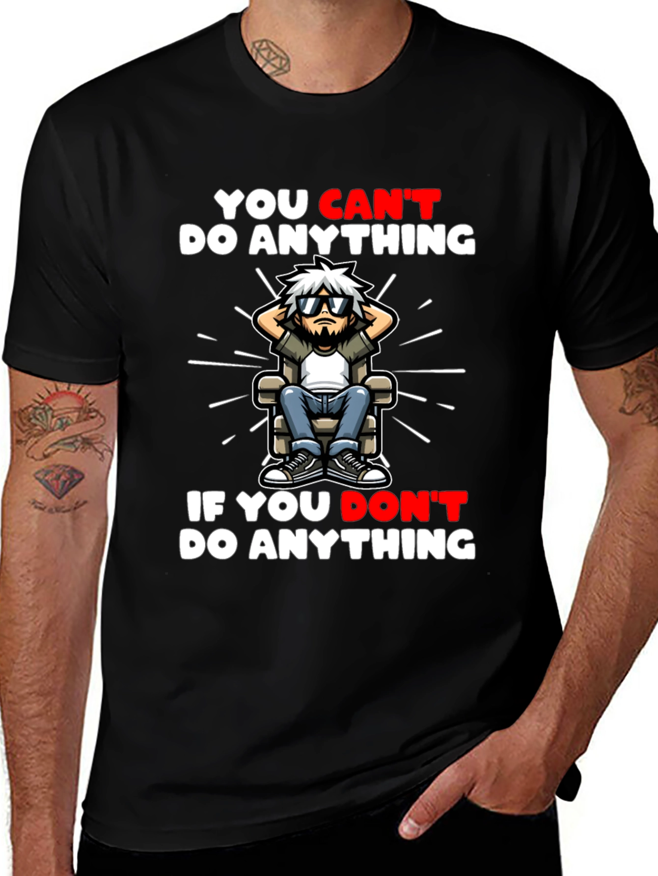 Variant 18 of You Can't Do Anything Graphic T-Shirt