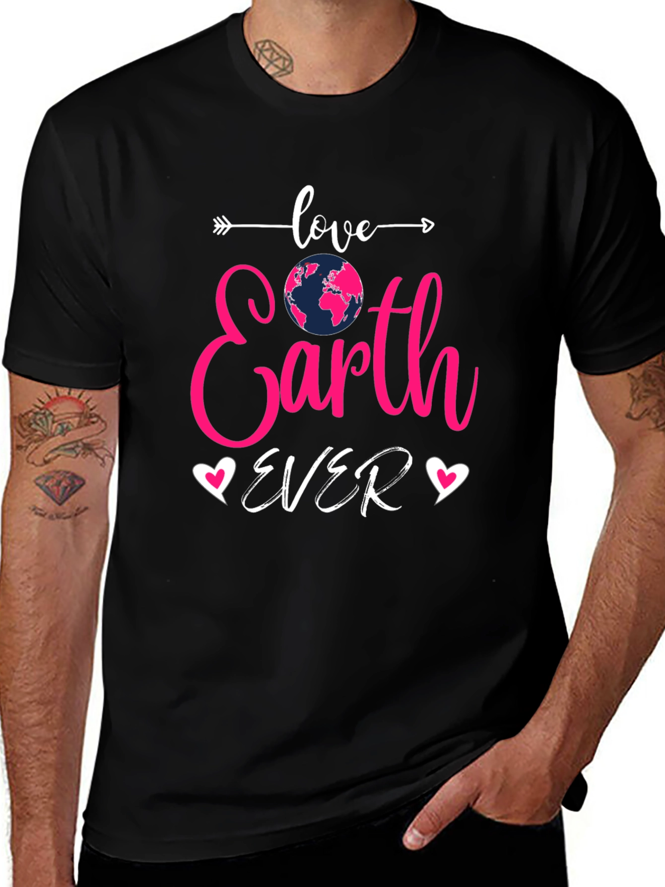 Variant 16 of Love Earth Ever Graphic Tee