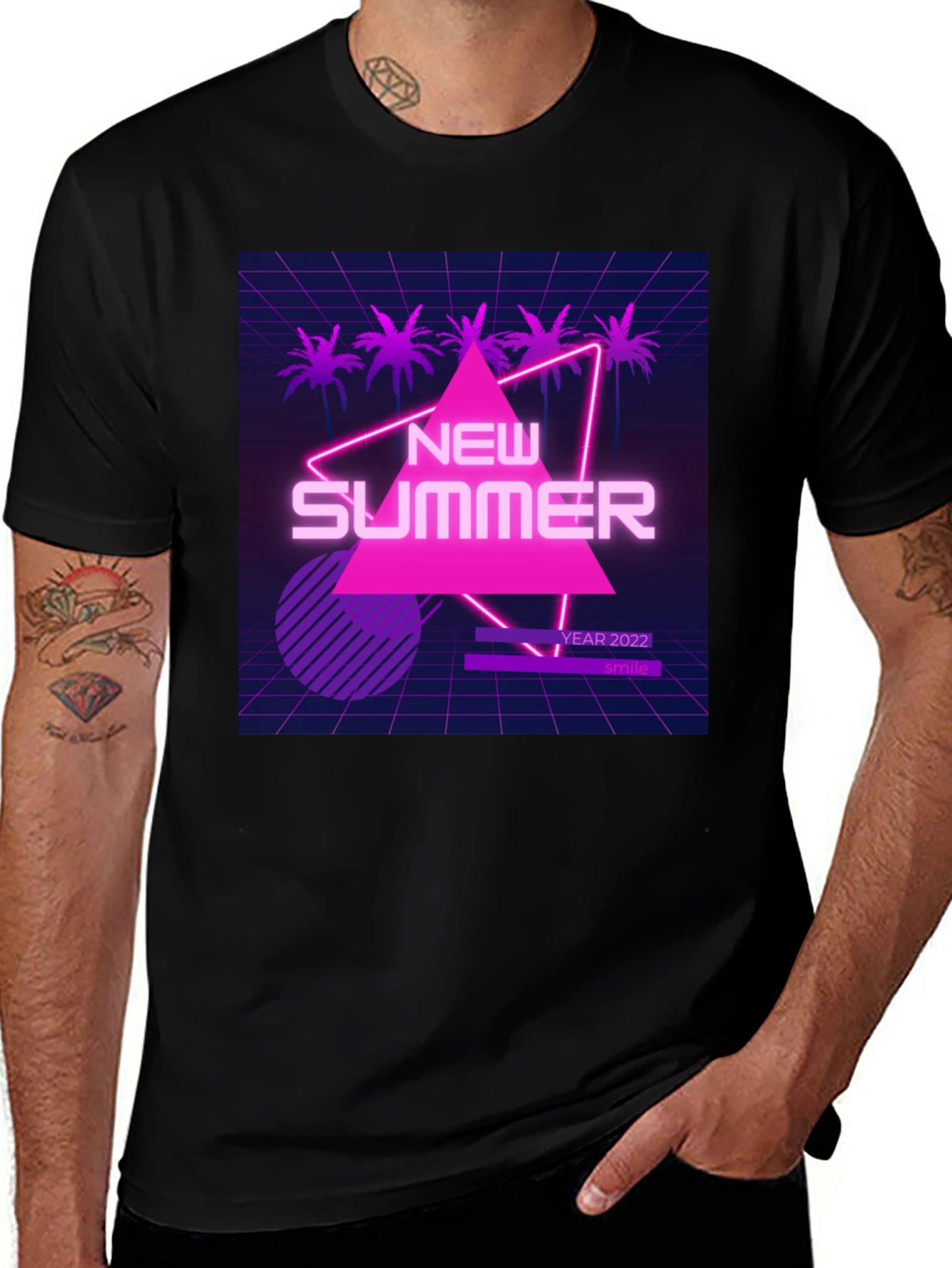 Variant 7 of Retro Summer T-Shirt - New Summer 2022 Design