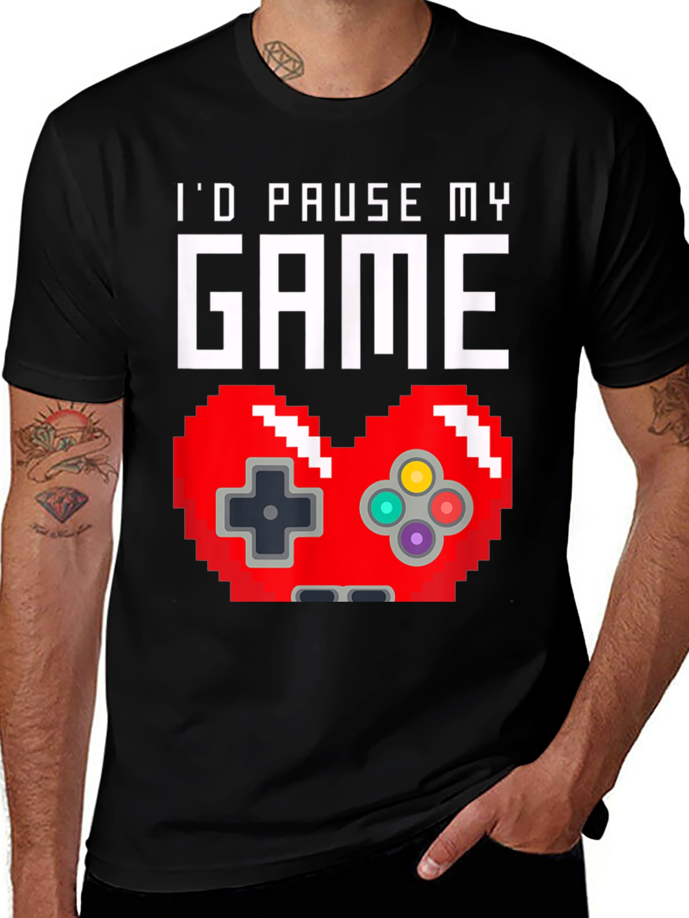 Variant 25 of I'd Pause My Game T-Shirt