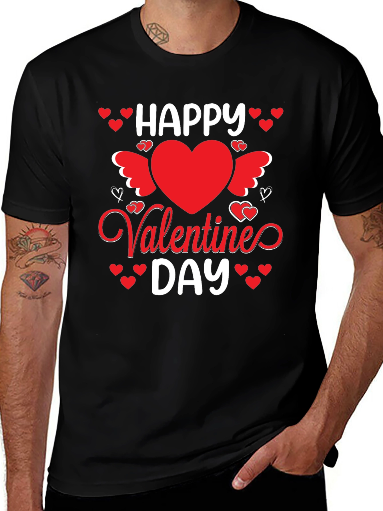 Happy Valentines Day Graphic Tee