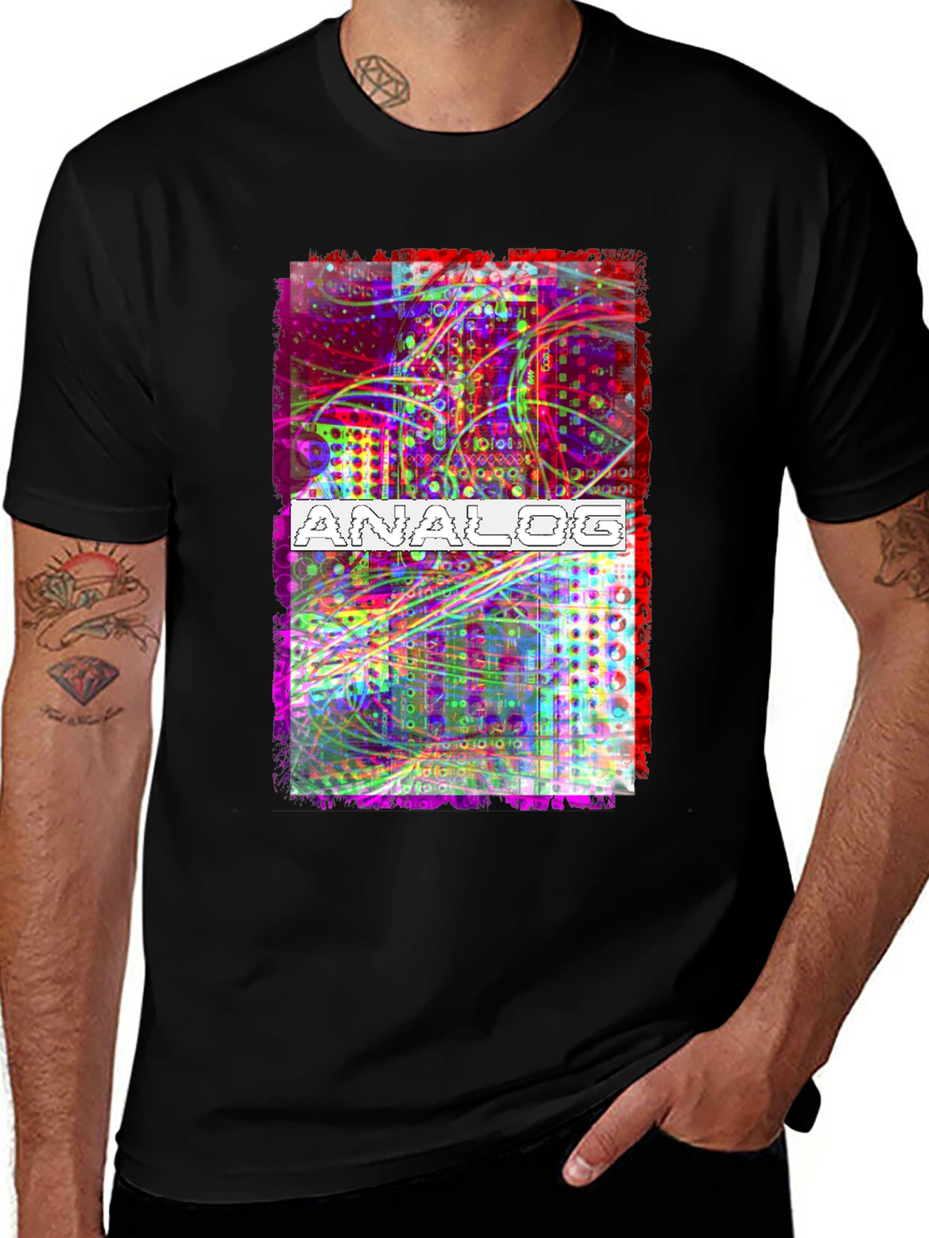 Analog Synth T-Shirt - Electronic Music Tee